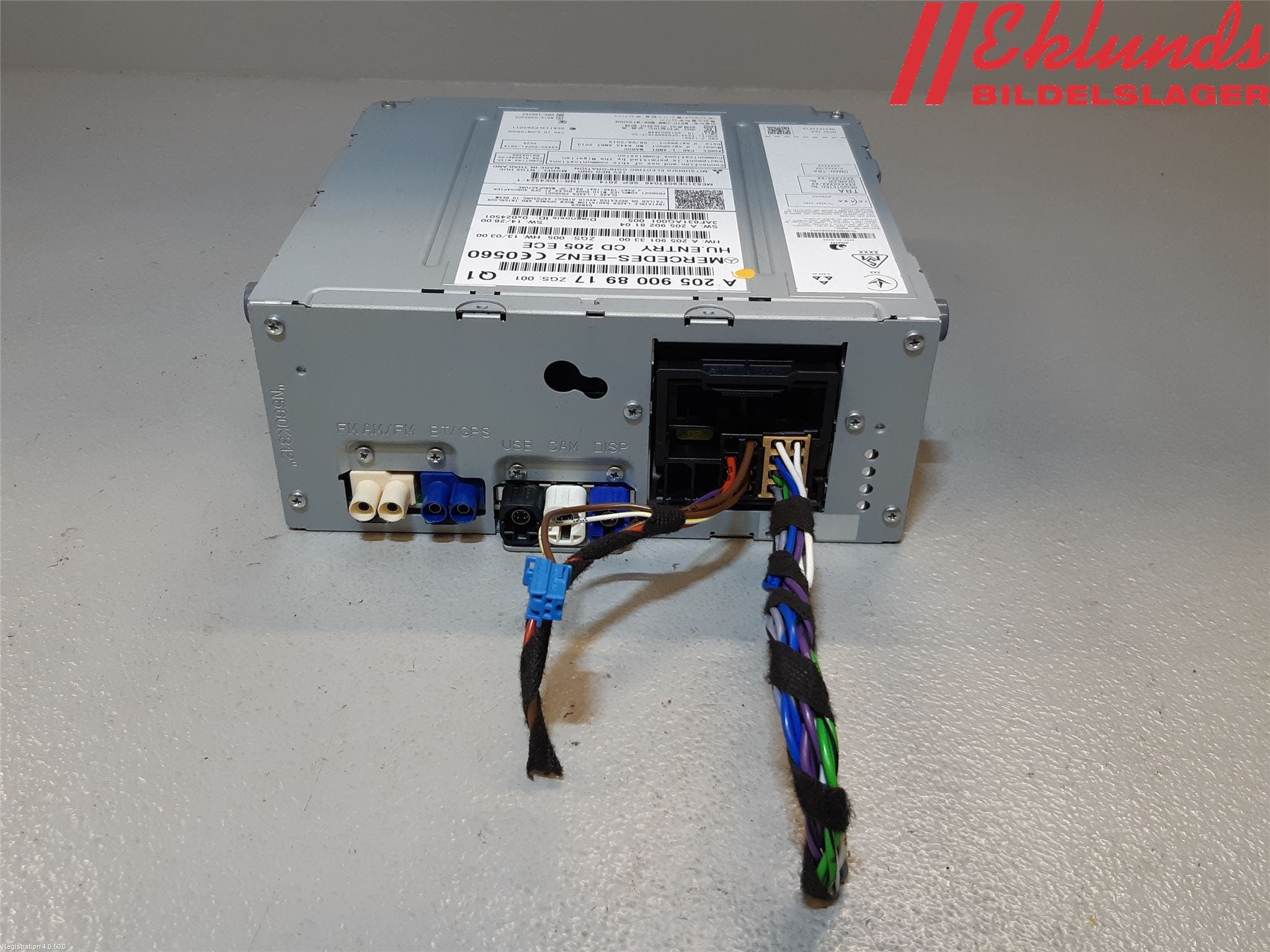 Mercedes-Benz MB C-KLASS (W205) 14-21 Cd Radio - Multimediapanel