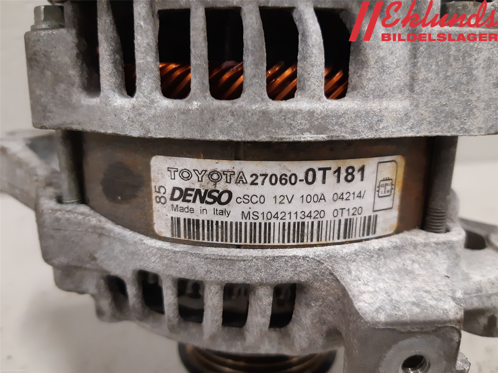 Toyota AVENSIS 09-15 Generator