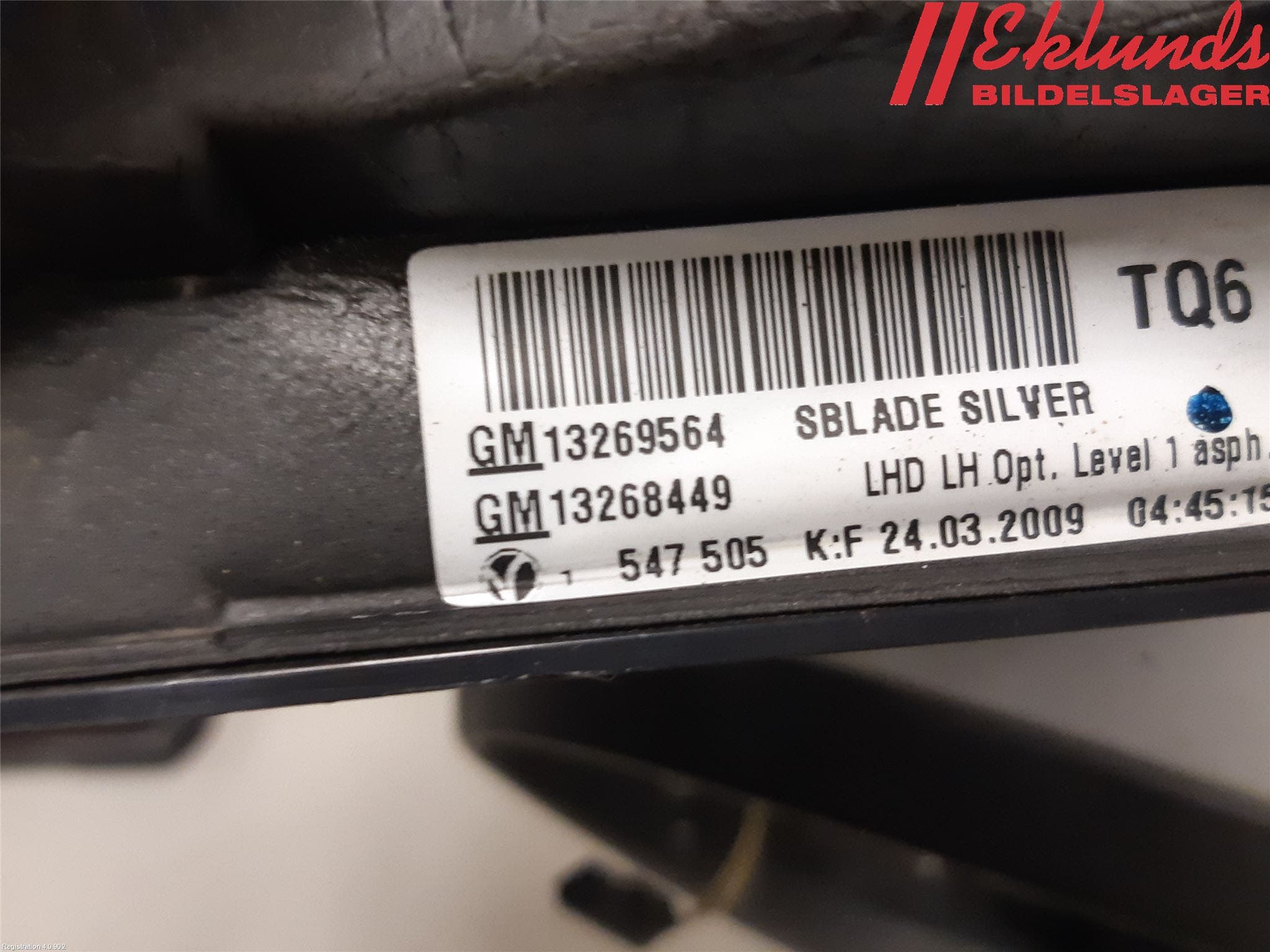 Opel INSIGNIA 09-16 Spegel Yttre El Vä