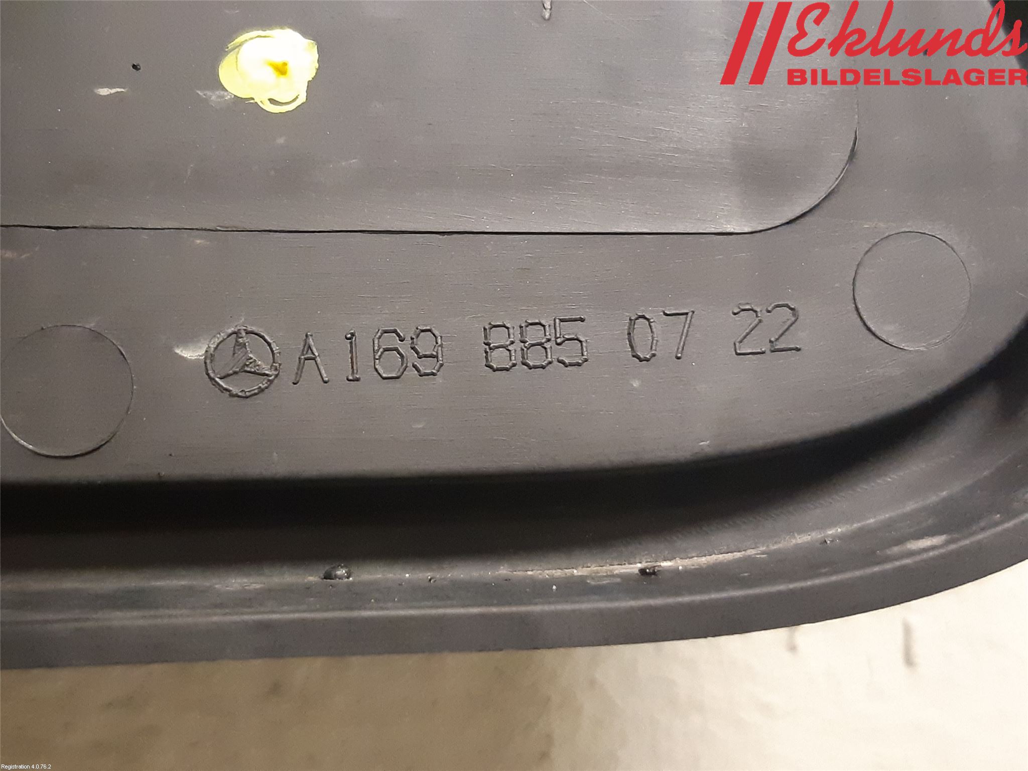 Mercedes-Benz MB A-KLASS (W169) 04-12 Dimljussarg Fram