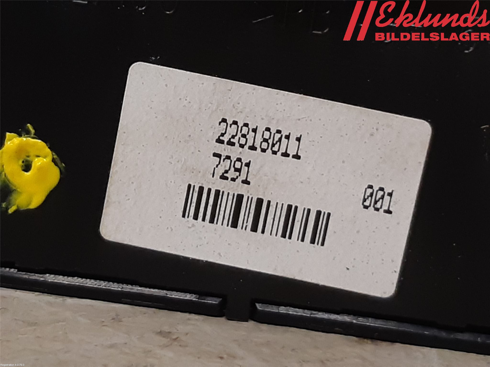 Chevrolet SILVERADO PICKUP Strömställare Taklucka