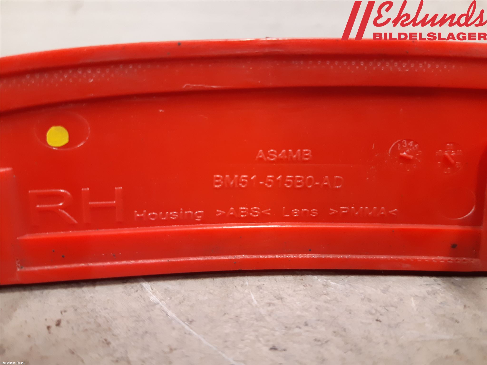 Ford FOCUS 11-14 Dimljus/Reflex Bak