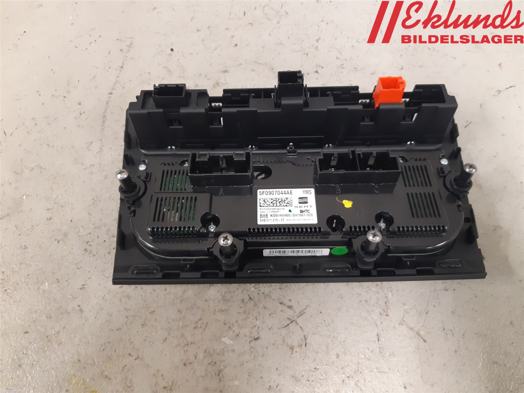 Seat ATECA 16->> Ac Styrenhet Ac Manöveren