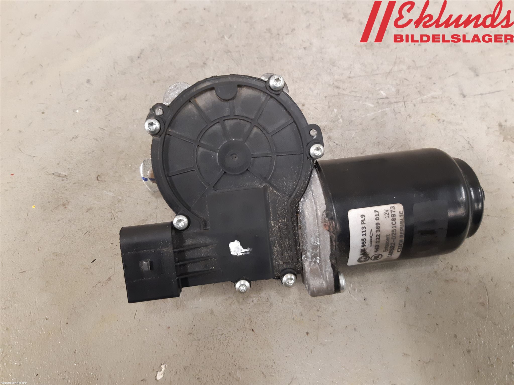 Skoda FABIA 15-21 Torkarmotor Vindruta