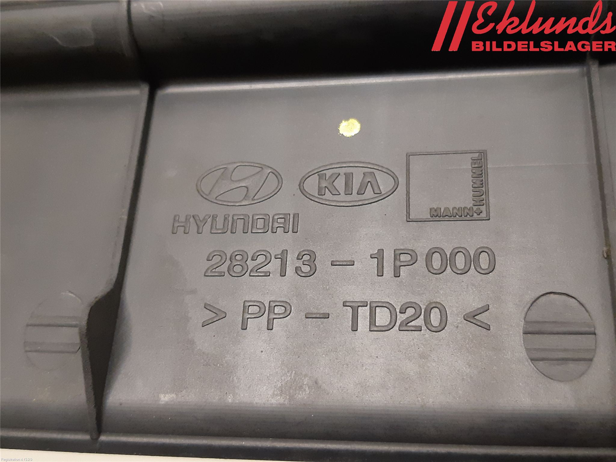 Kia VENGA 10-19 Deflektor Plåt-Plast Kylning