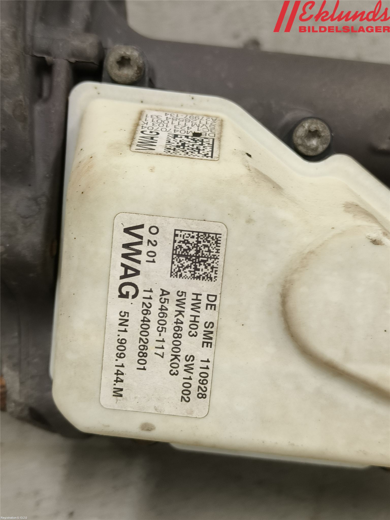 Volkswagen VW PASSAT 11-14 Styrväxel-Snäcka Elektrisk