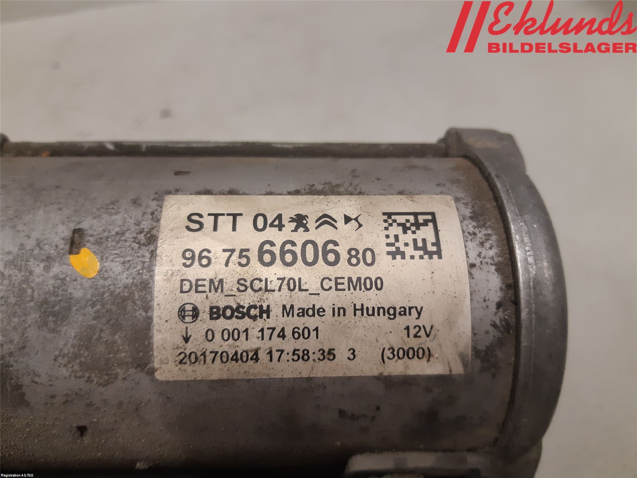 Toyota PROACE II 16- Startmotor Diesel