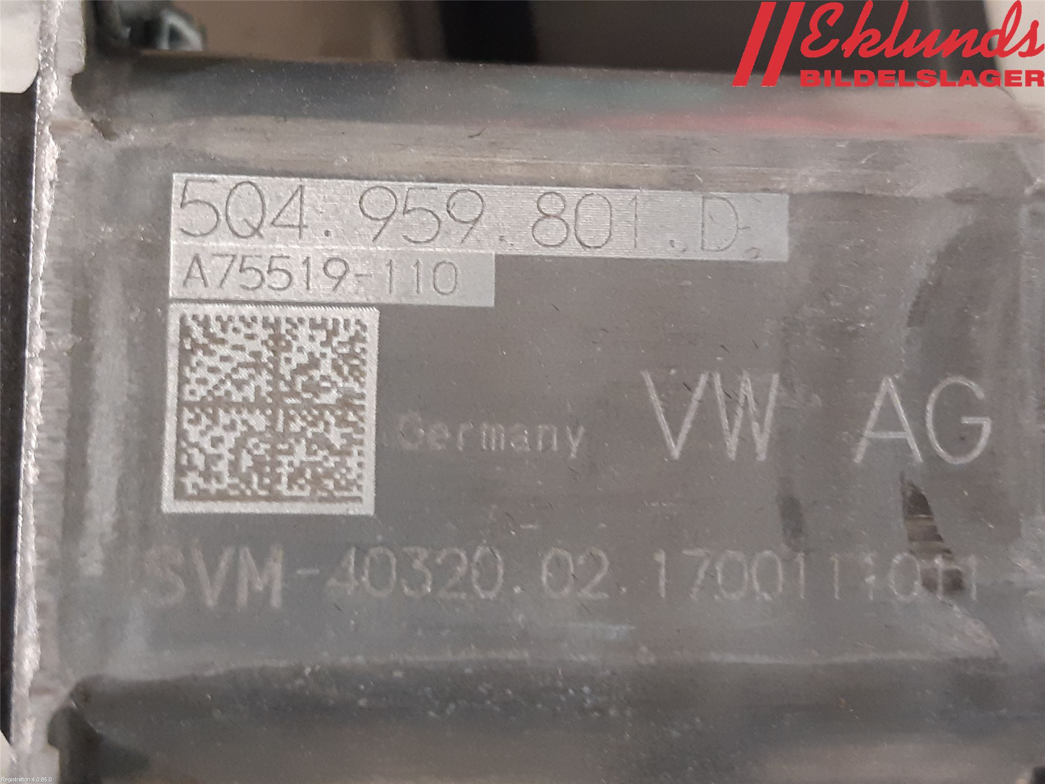 Volkswagen VW PASSAT 15-19 Fönsterhiss El Kompl