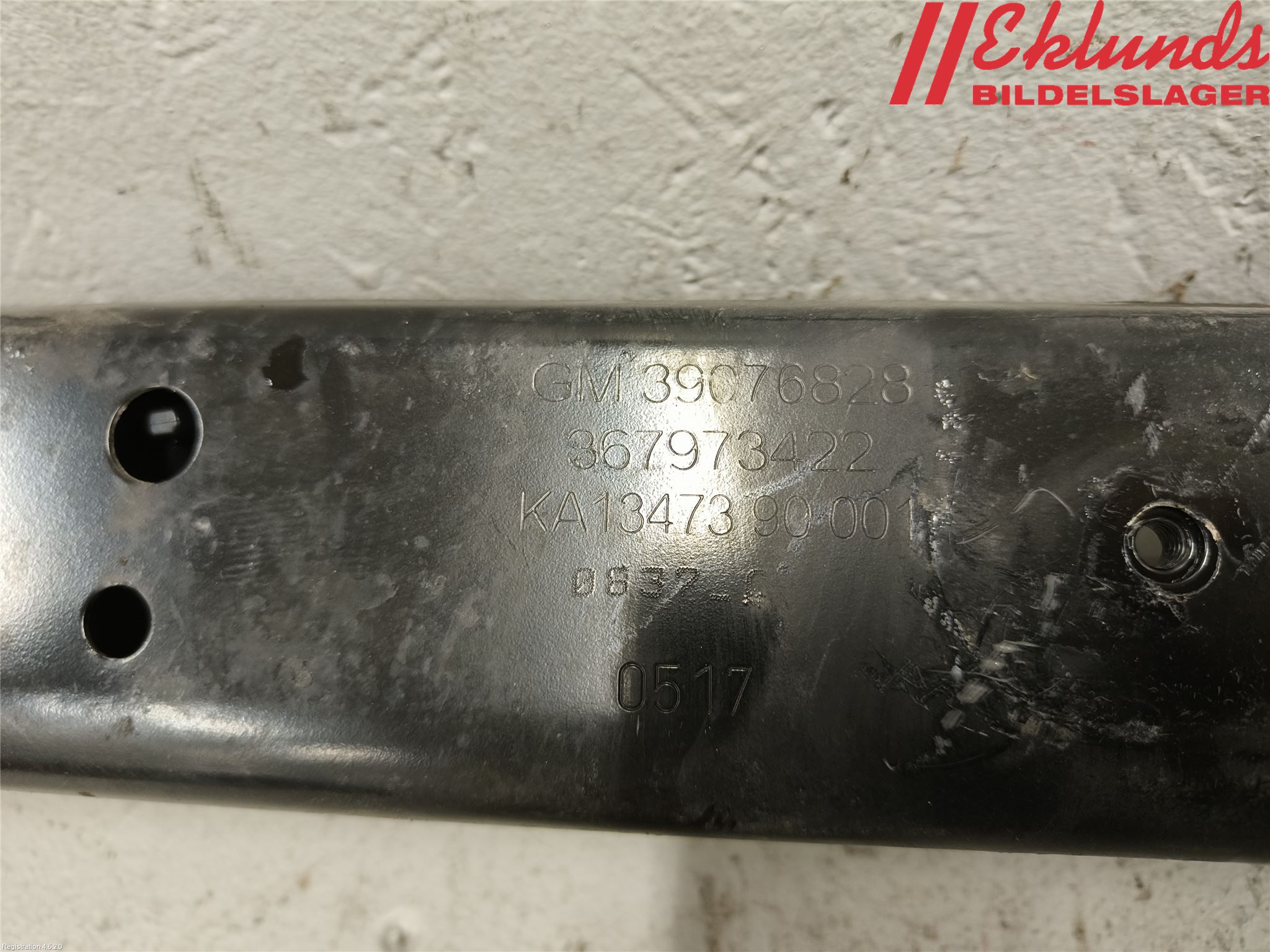 Opel INSIGNIA 17- Frontplåt Undre