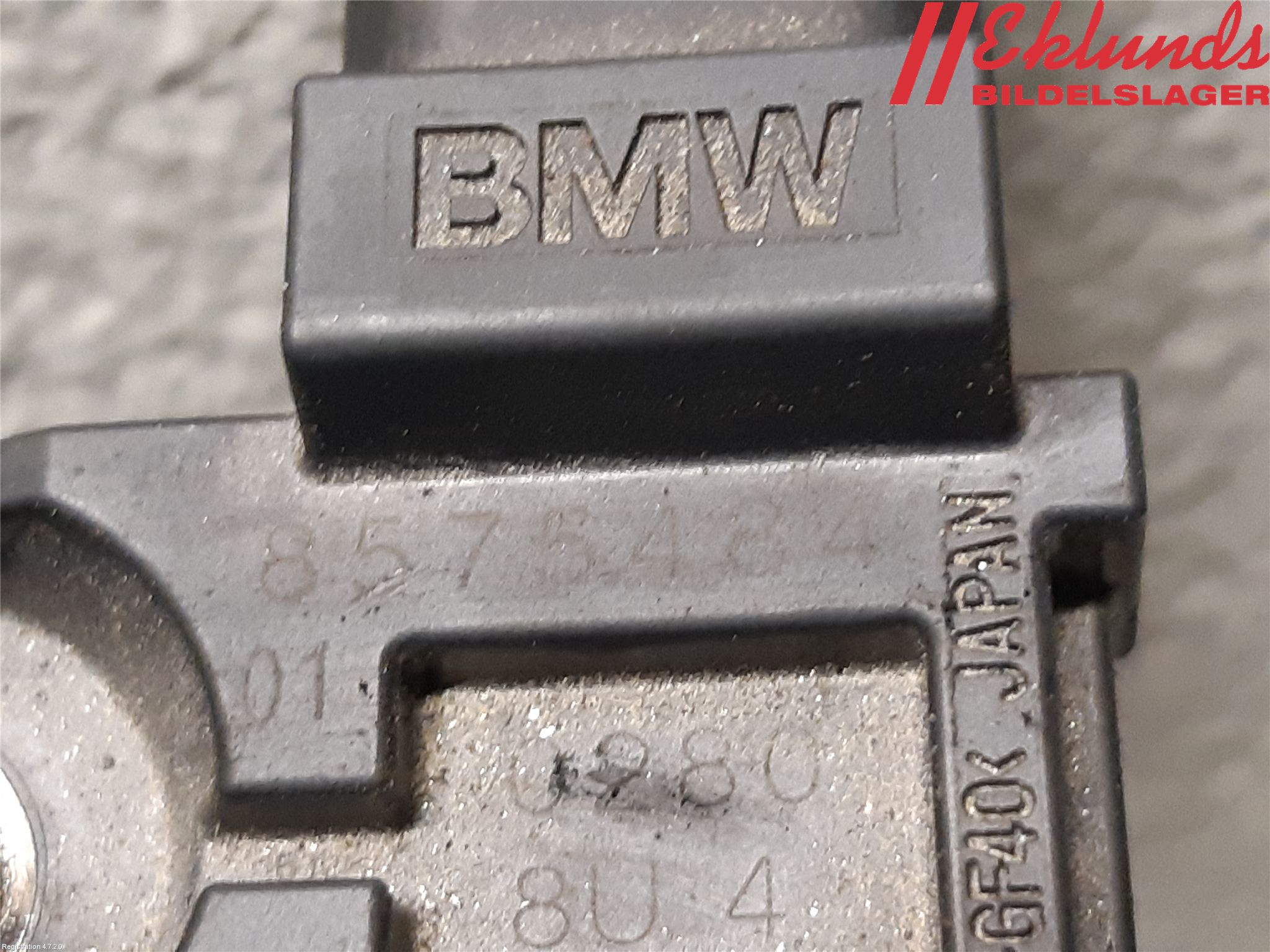 BMW 5 G30/G31/F90 17-23 Givare Laddluftstryck