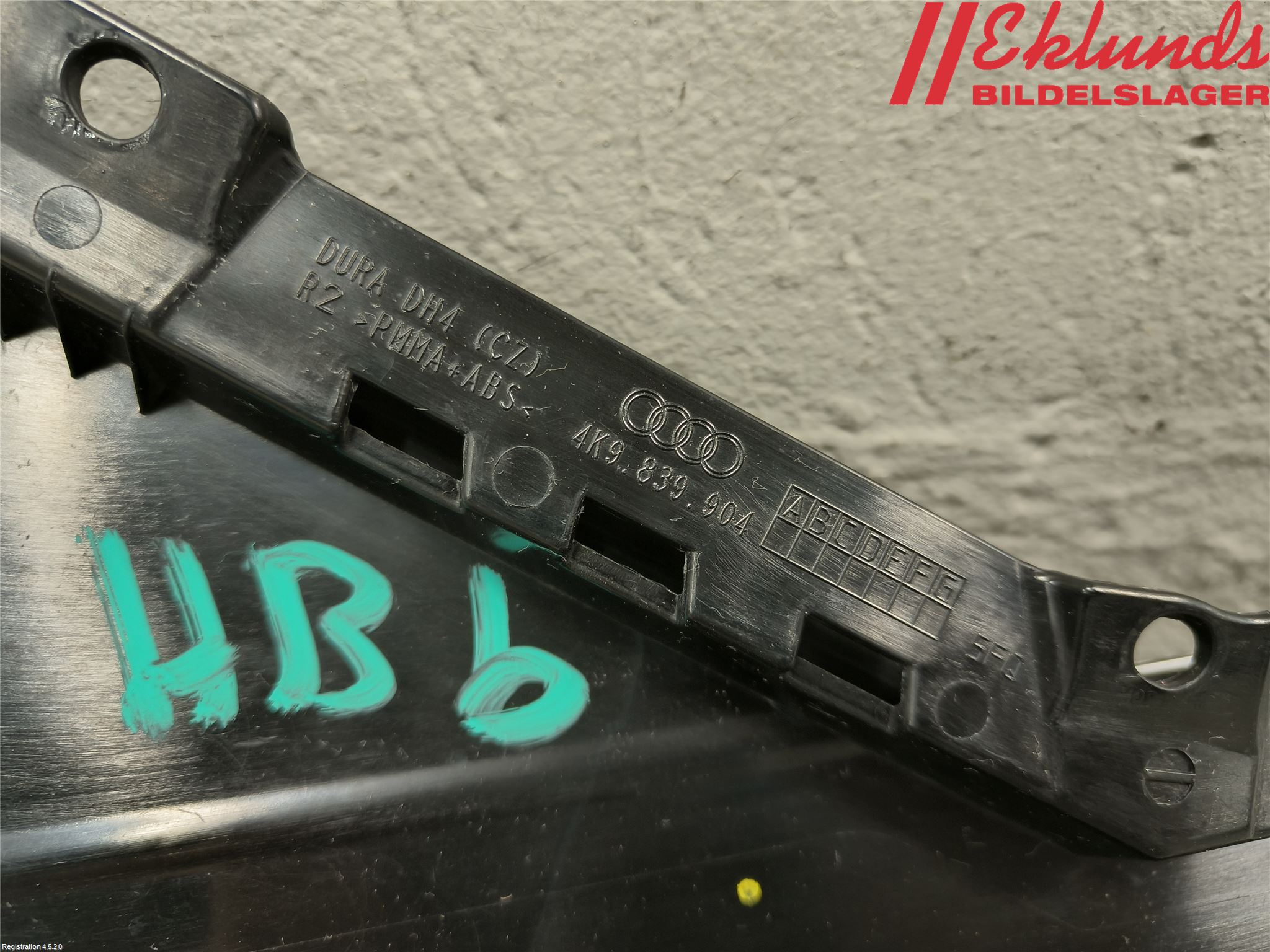 Audi A6 F2/C8 19- Dörr Dekorlist Bak Hö