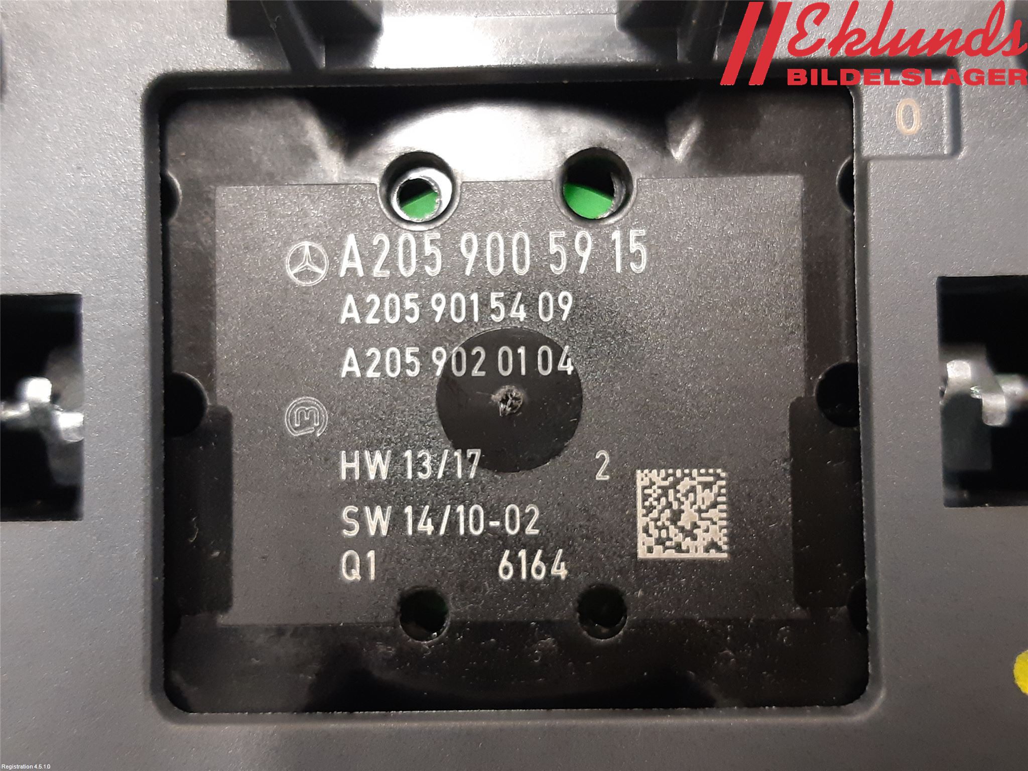 Mercedes-Benz MB C-KLASS (W205) 14-21 Strömställare Multifunktion