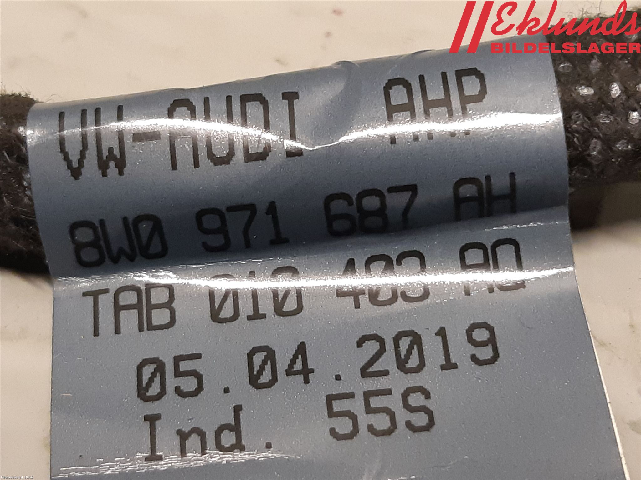 Audi A4/S4 B9 20- Kabelhärva