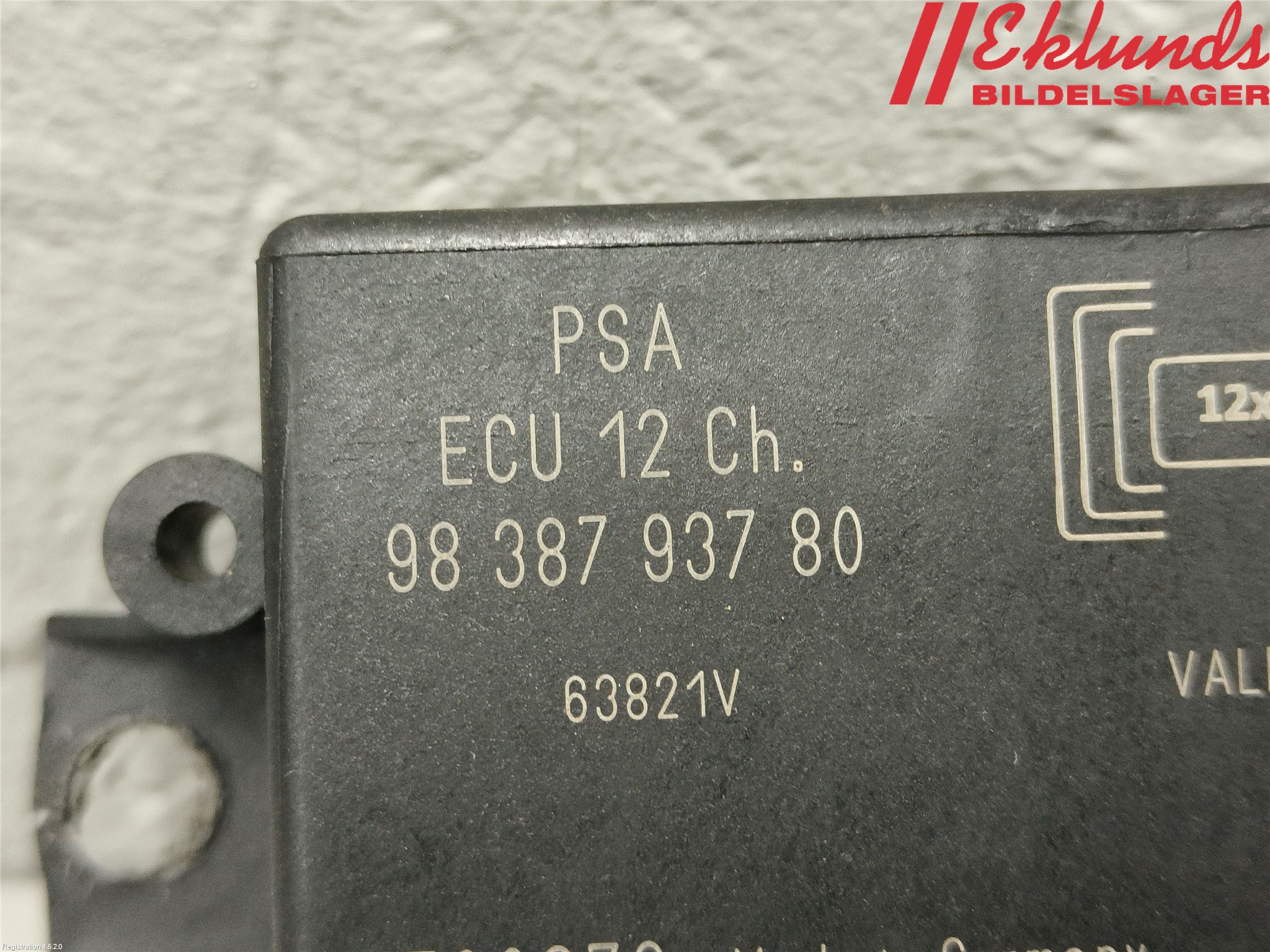 Peugeot 2008/E-2008 20- Styrenhet Parkeringshjälp