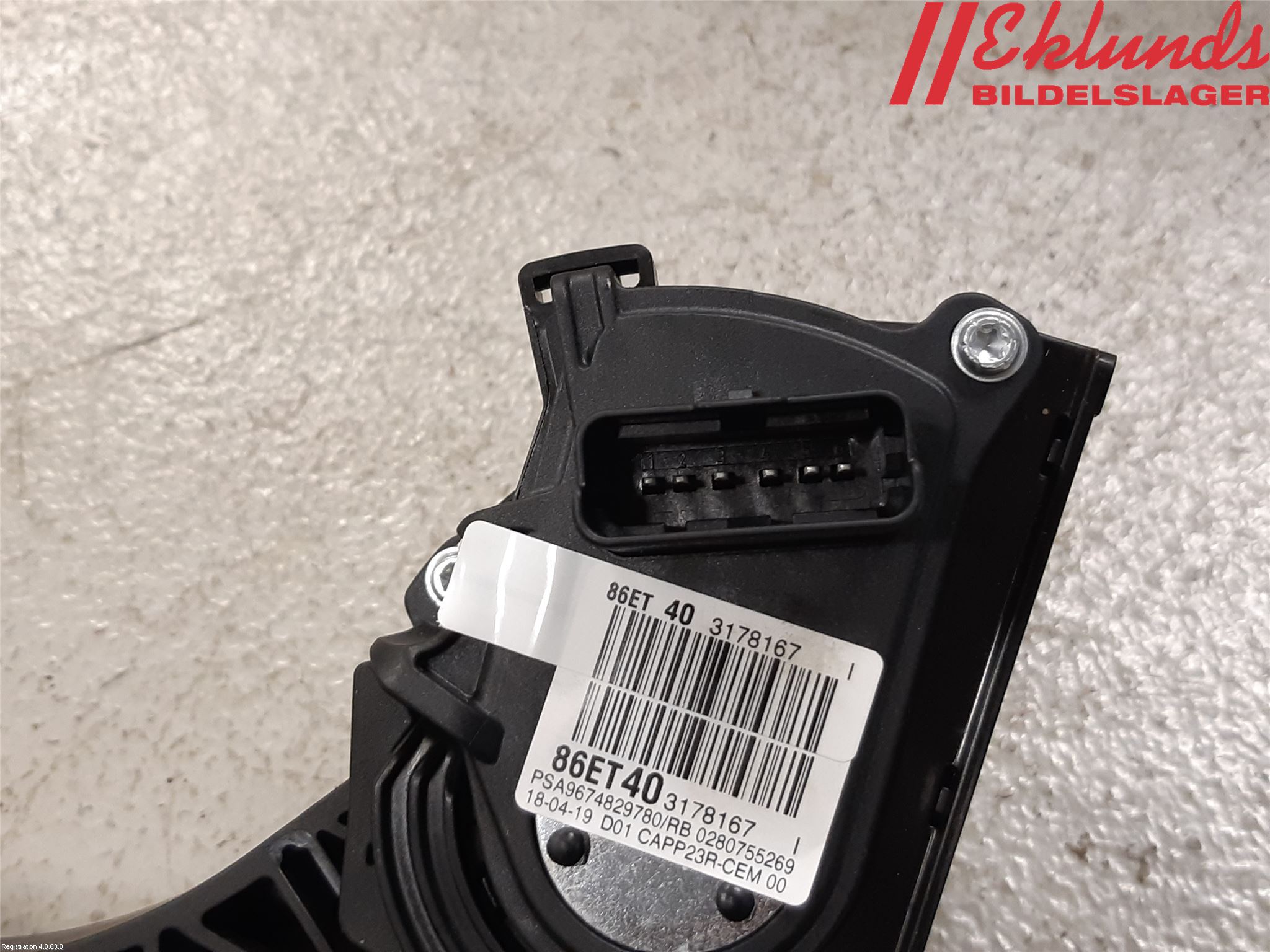Toyota PROACE II 16- Gaspedal