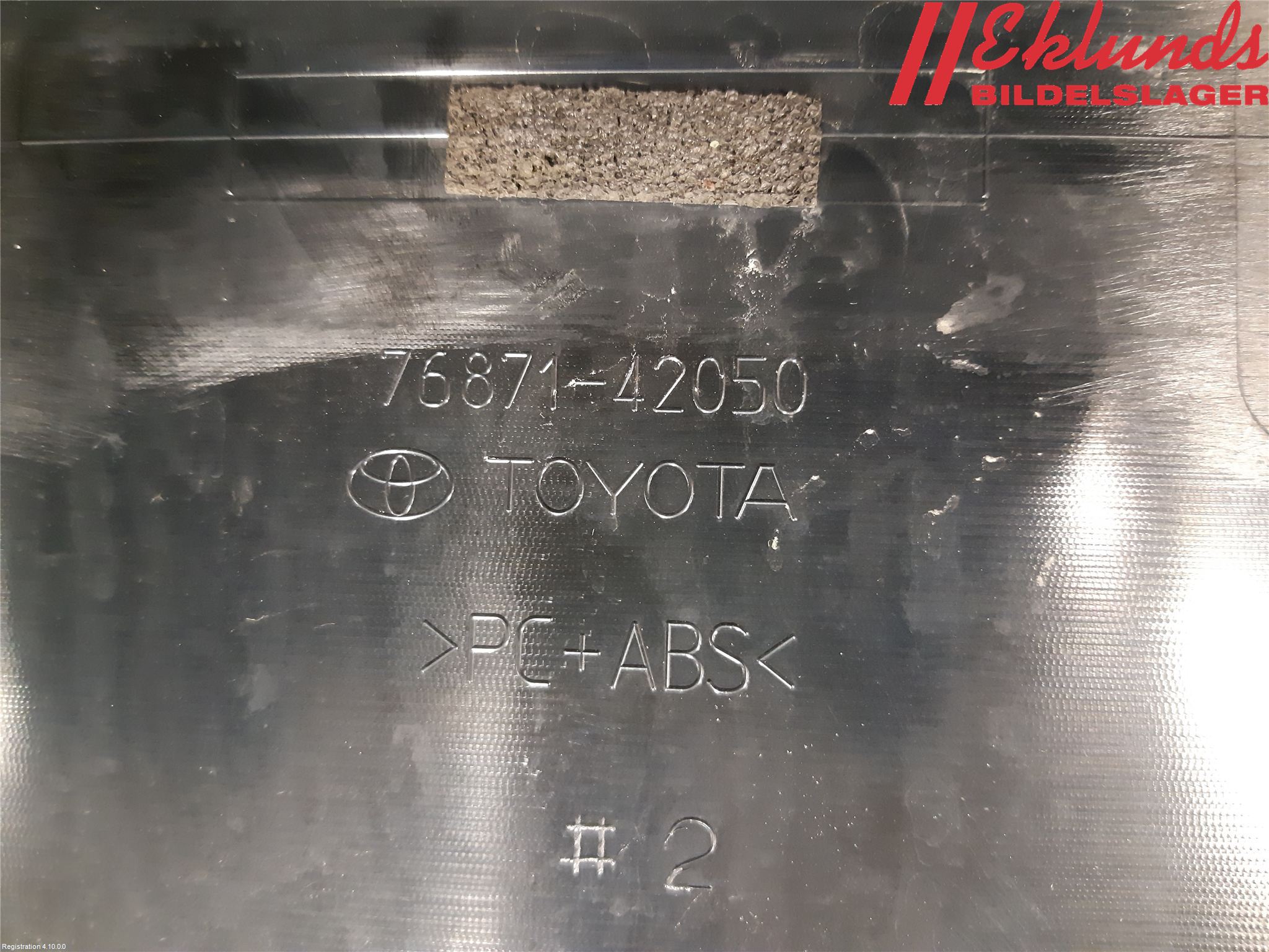 Toyota RAV4 19- Spoiler Baklucka
