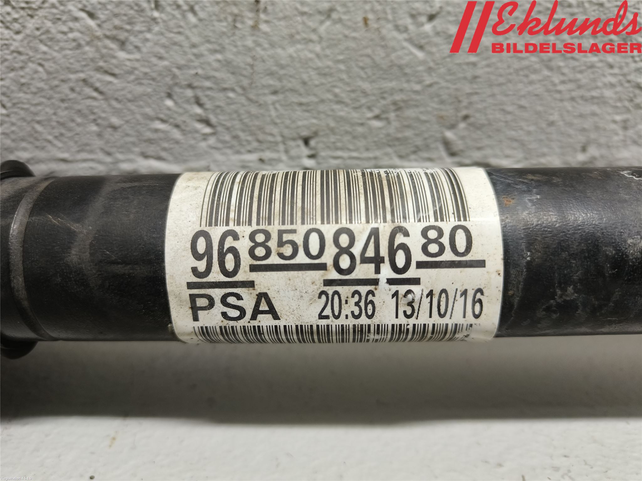 Citroen DS 4 CROSSBACK 16-18 Drivaxel Fram Höger