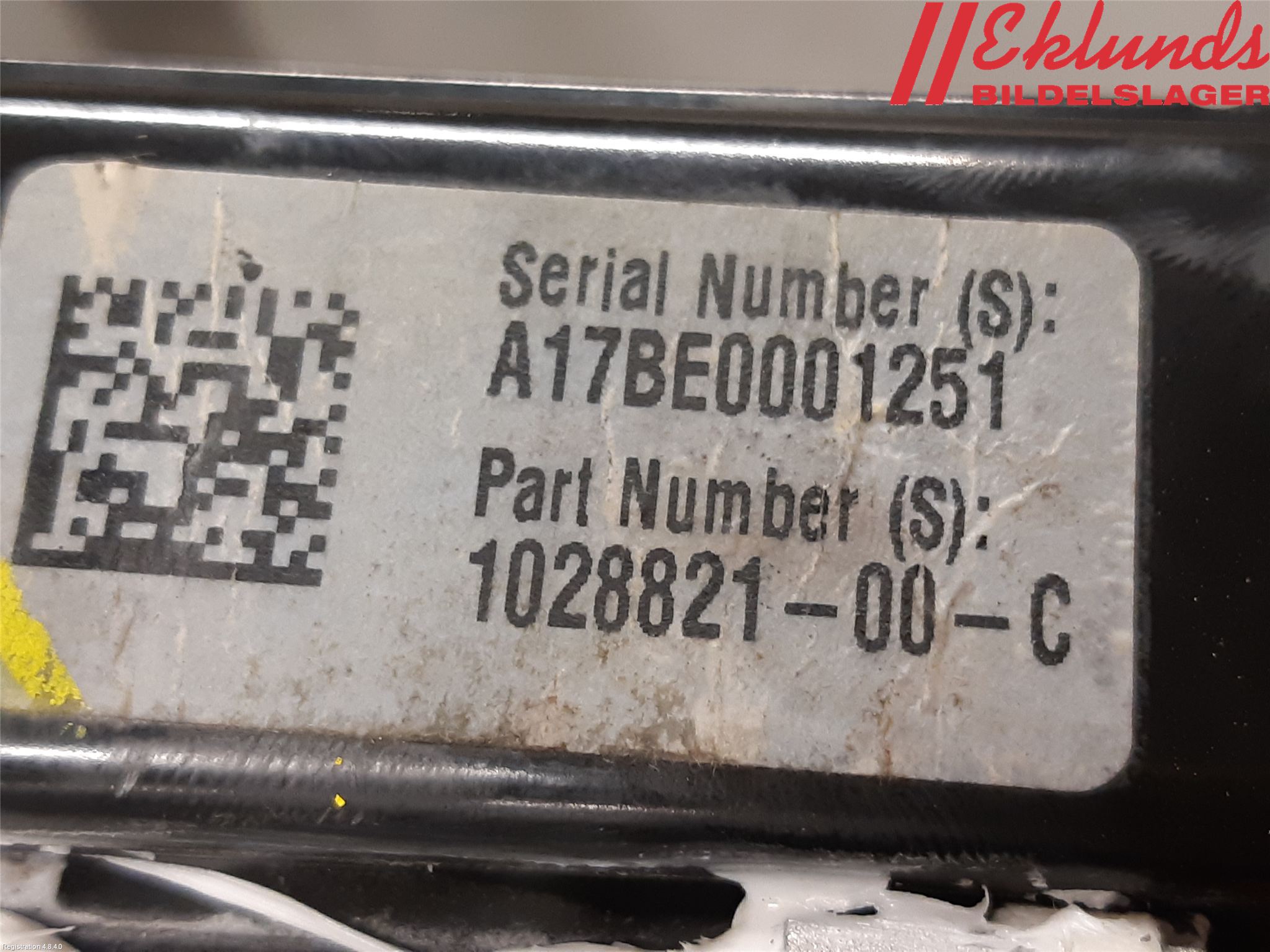 Tesla MODEL X 16- Fönsterhiss El Kompl