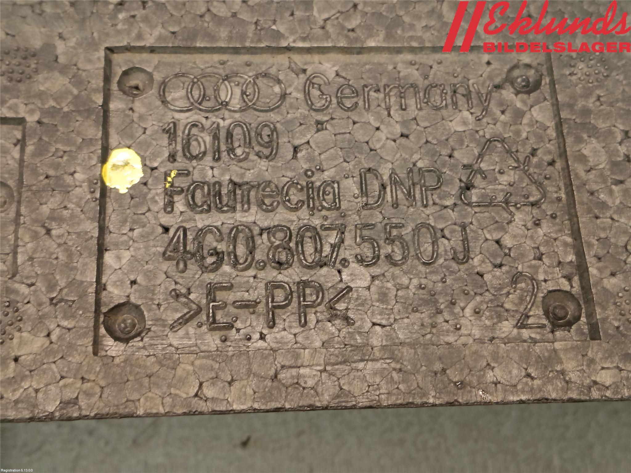 Audi A6/S6 4G 11-18 Stötfångar Deformelement Fram