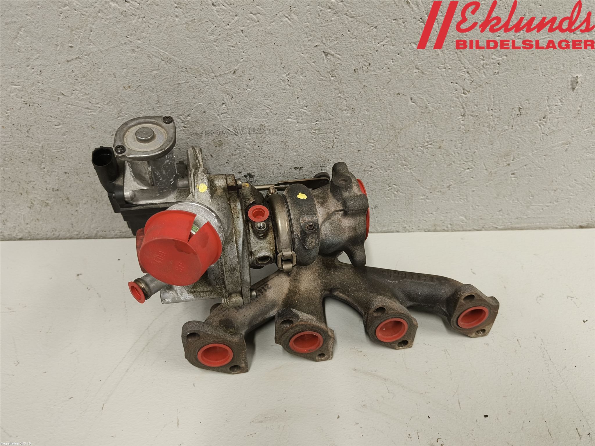 Volkswagen VW POLO 10-17 Turboaggregat