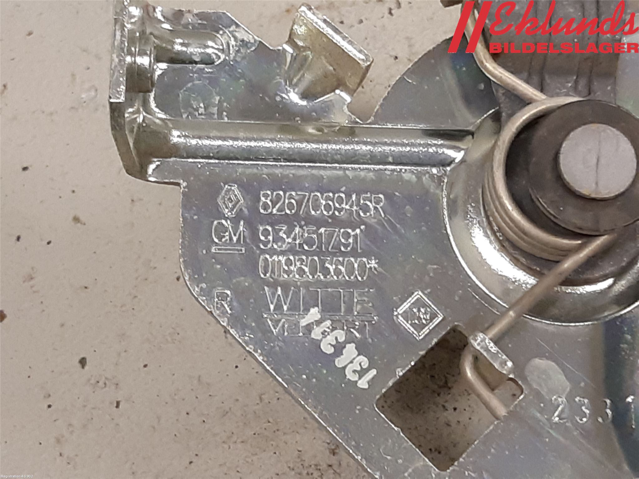 Renault TRAFIC/E-TECH 15- Dörrhandtag Inre Hö