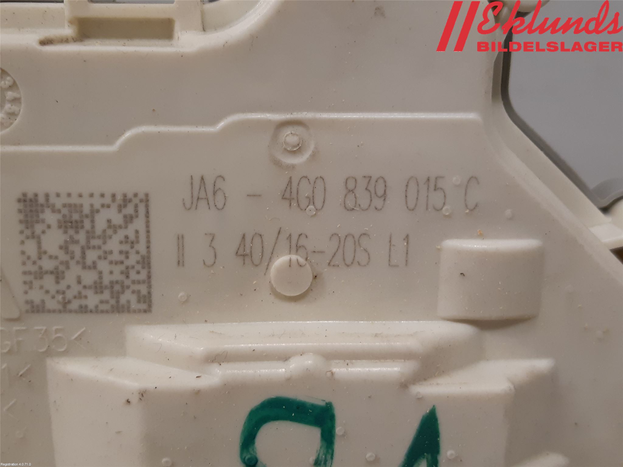 Audi A6 ALLROAD 12-18 Låskista-Dörrlås