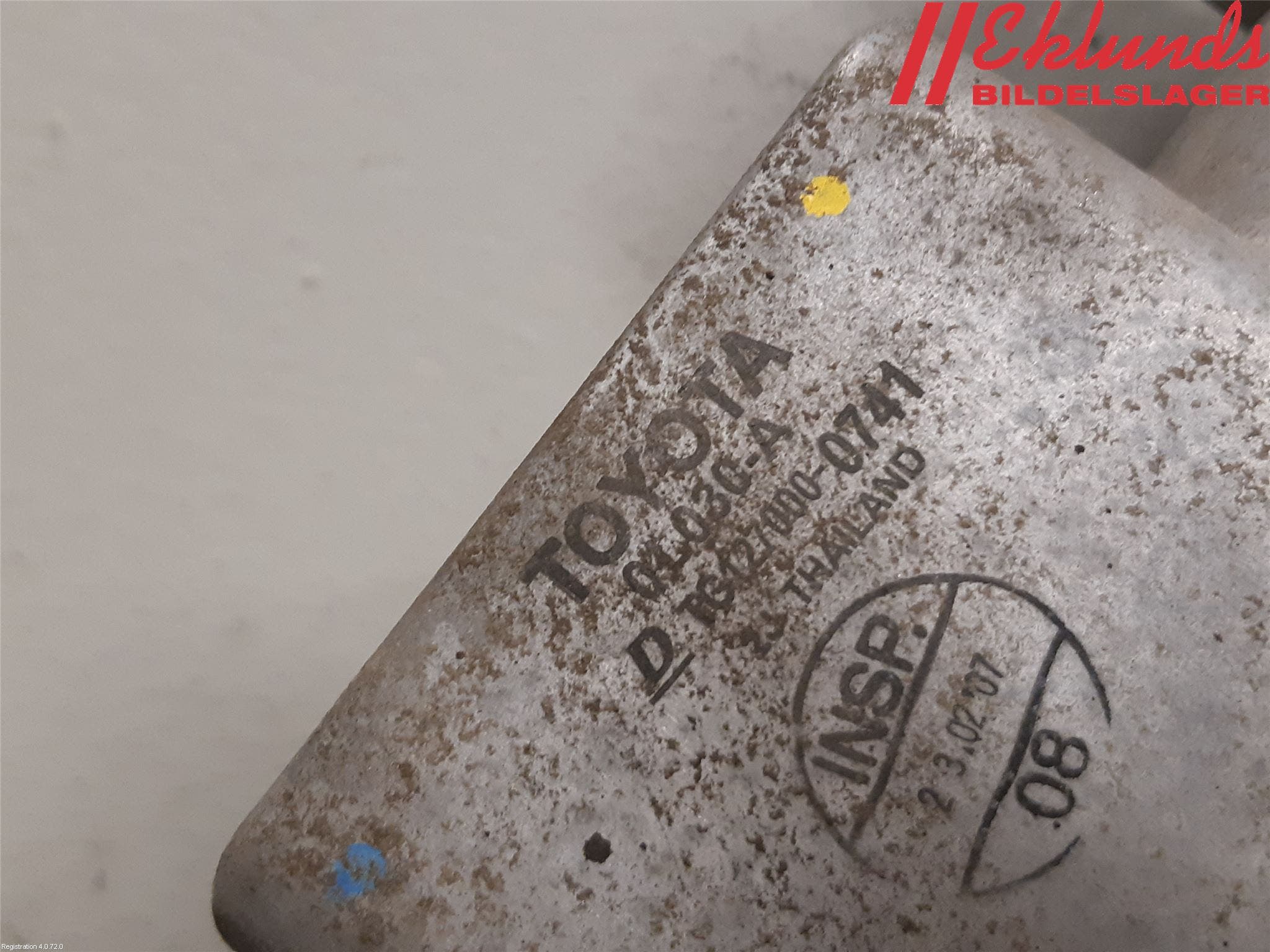 Toyota HILUX 05-16 Laddluft-Intercooler Kyl