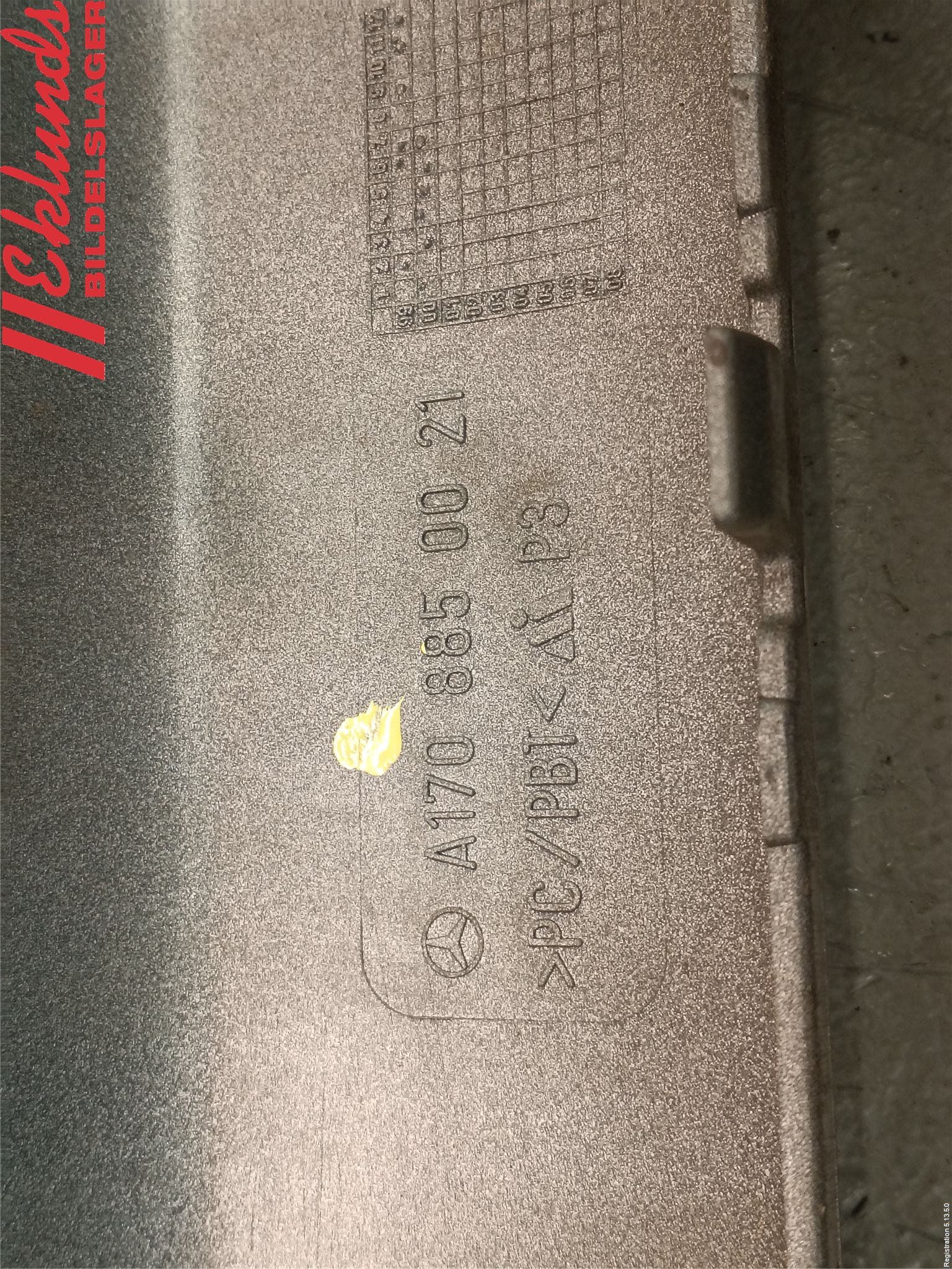 Mercedes-Benz MB SLK (R170) 96-04 Stöt Utfyllnad-List-Grill