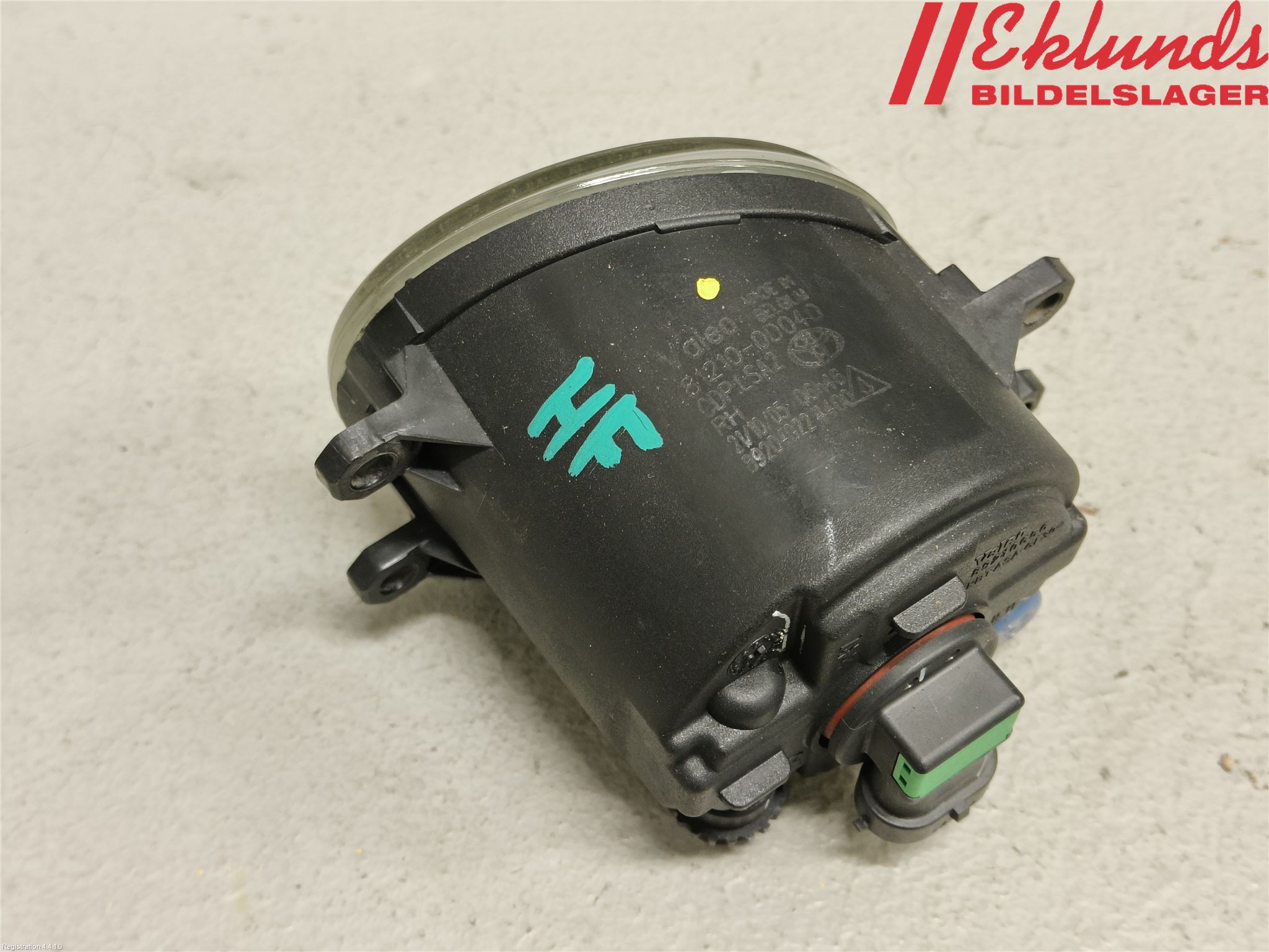 Toyota RAV 4 06-12 Dimljus-Varselljus Fram