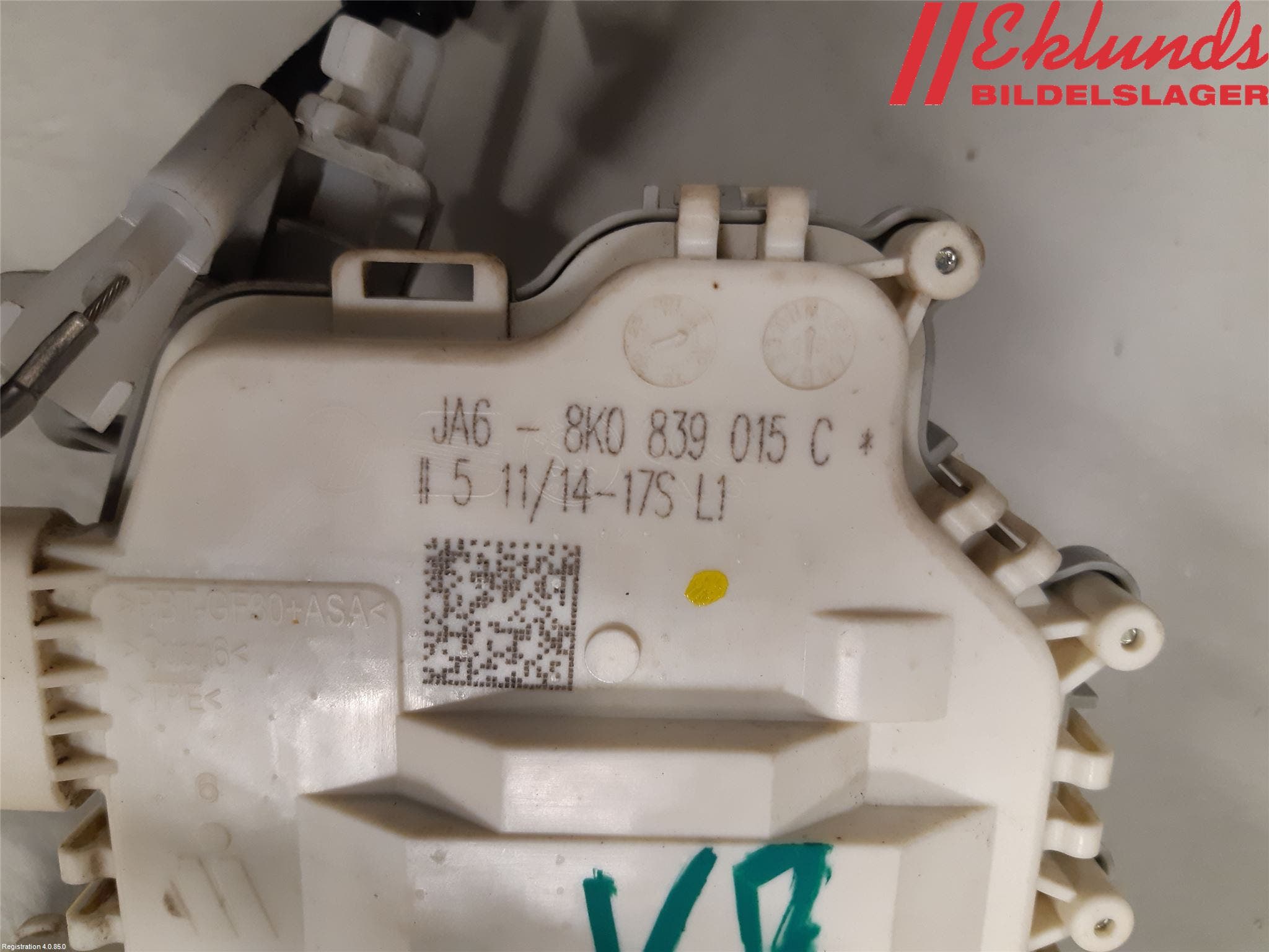 Audi A4 12-15 Låskista-Dörrlås