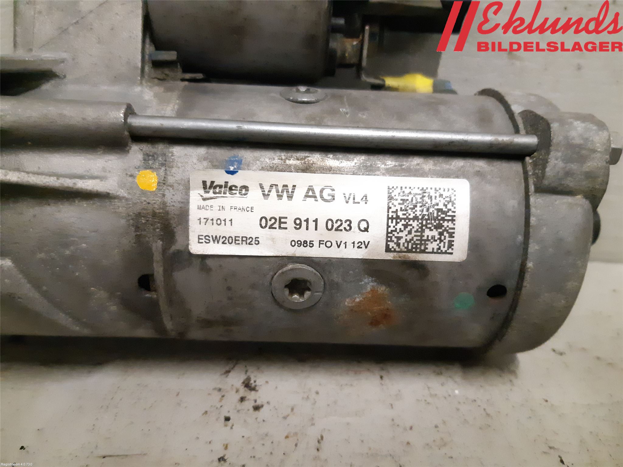 Volkswagen VW SHARAN 11- Startmotor Diesel