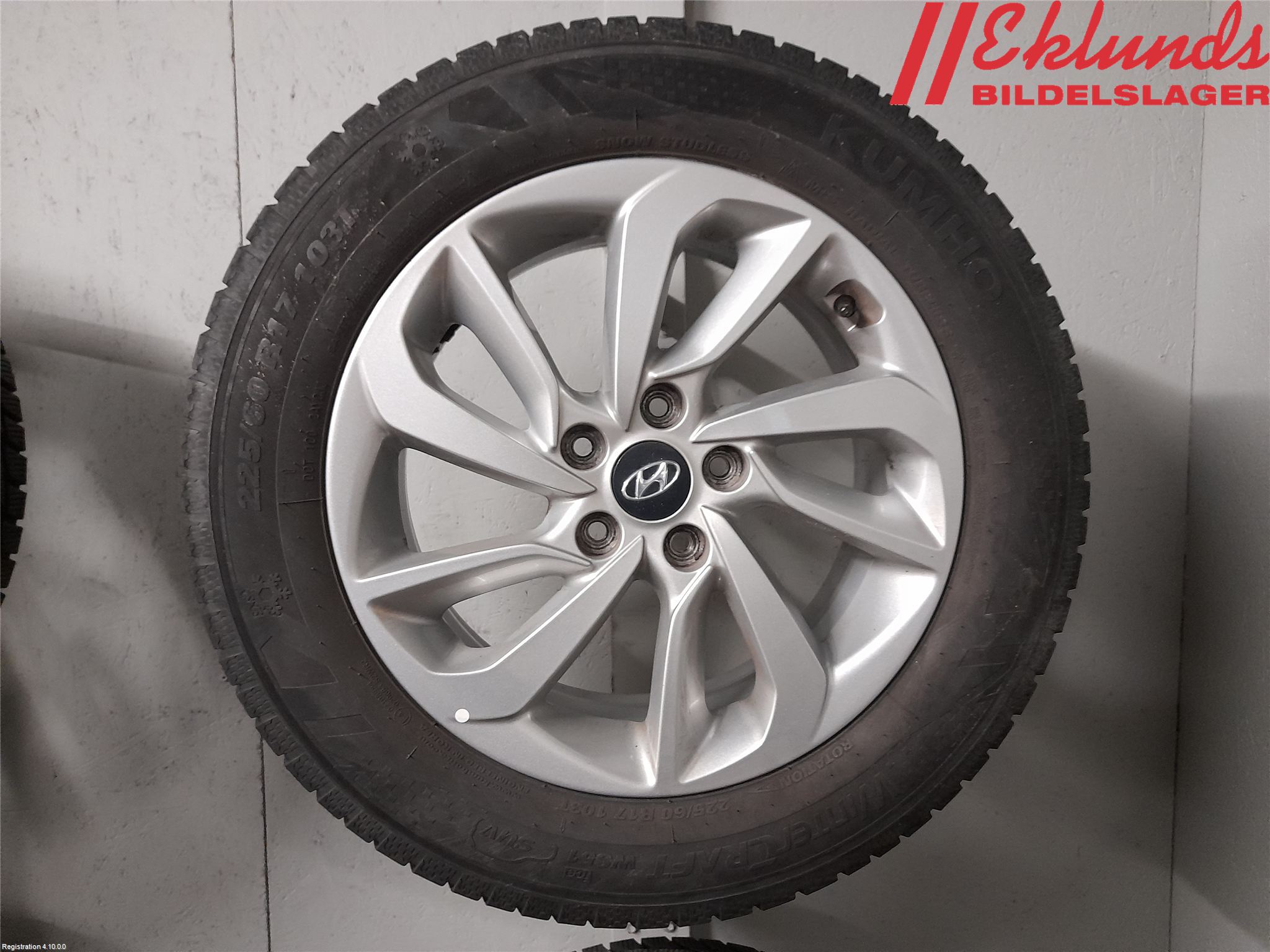 Hyundai TUCSON 05- Vinterdäck Alumfälg 4St