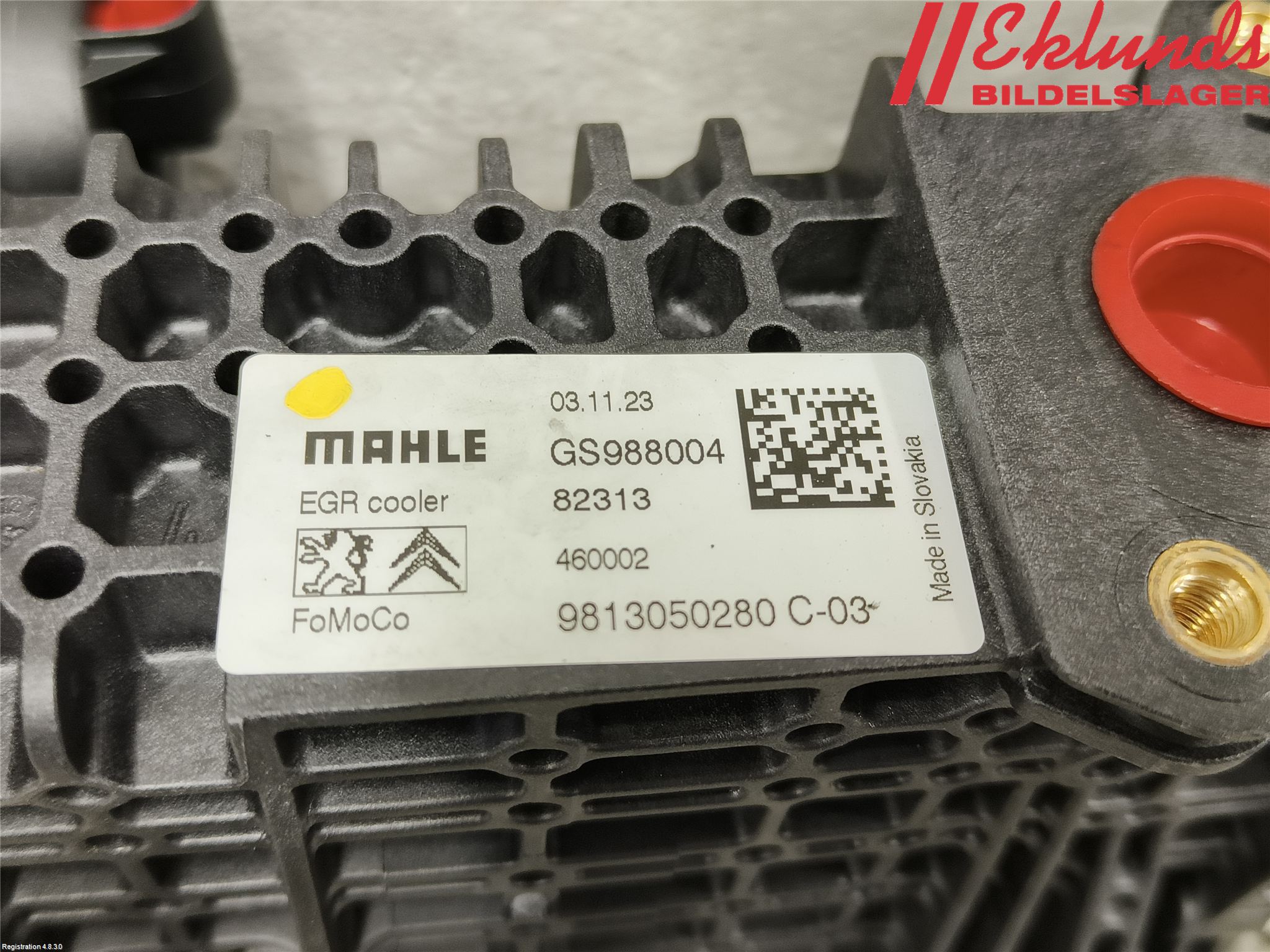 Ford TRANSIT/TOURNEO CONNECT 22- Avgaskylare