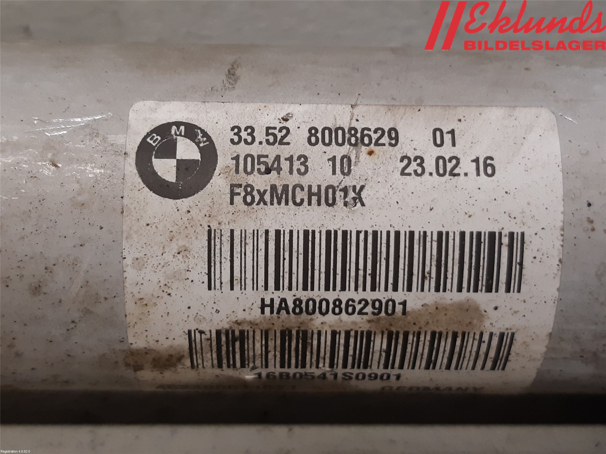 BMW 4 F32/F33/F82/F83 13-20 Stötdämpare Bak