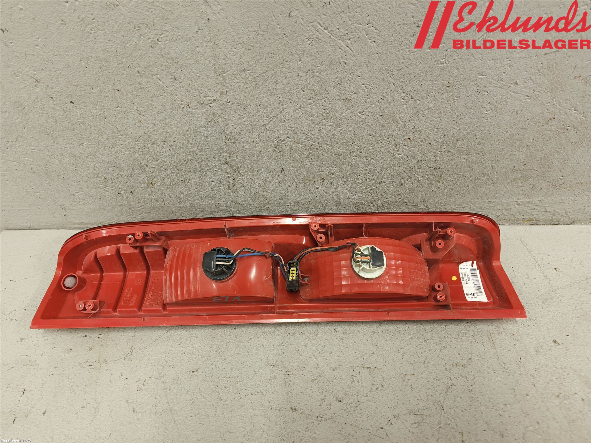 Opel VIVARO 01-14 Bakljus Vänster