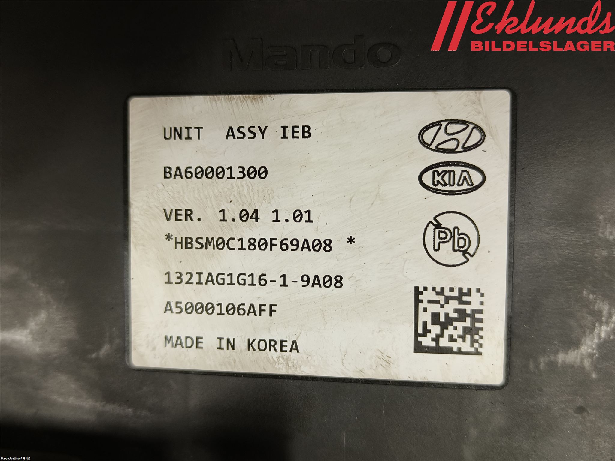 Kia XCEED 19- Abs Hydraulaggregat