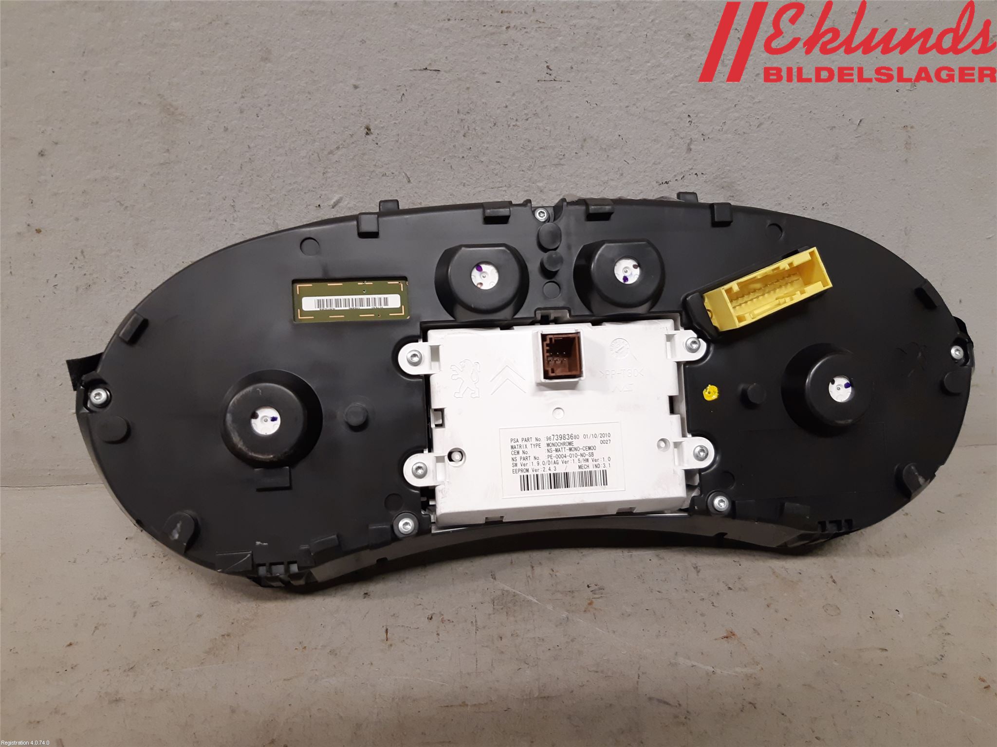 Peugeot RCZ Instrument Komb