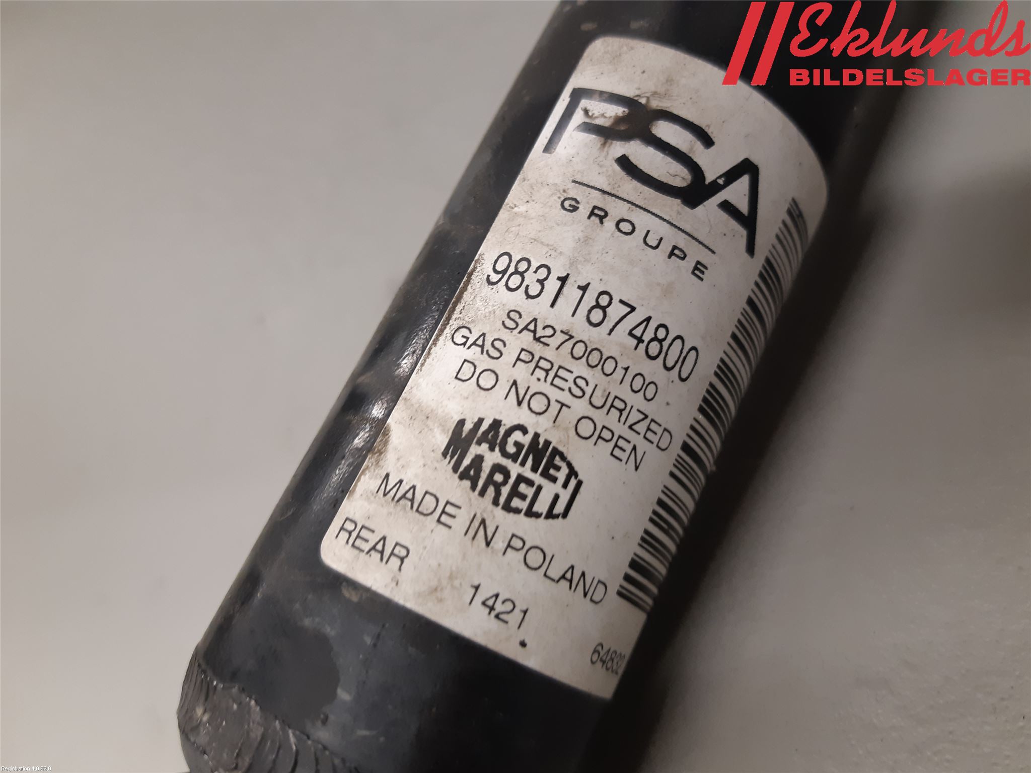 Peugeot 208/E-208 20- Stötdämpare Bak