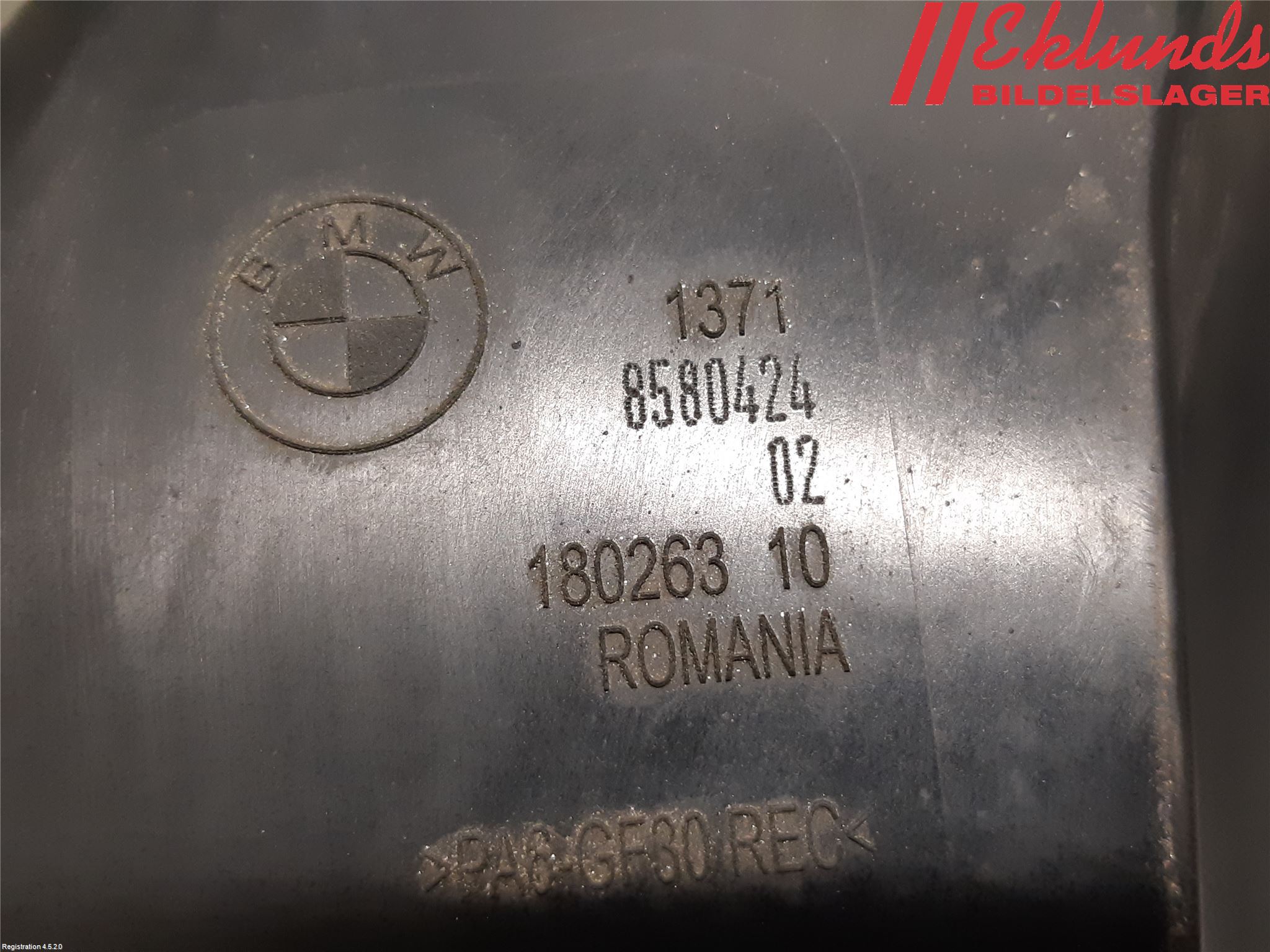 BMW 3 G20/G21/G80/G81 19- Luftrenare
