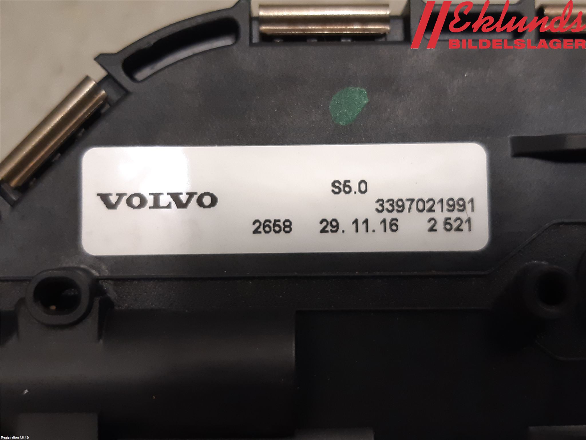Volvo XC90/RECHARGE 16- Torkarmotor Vindruta