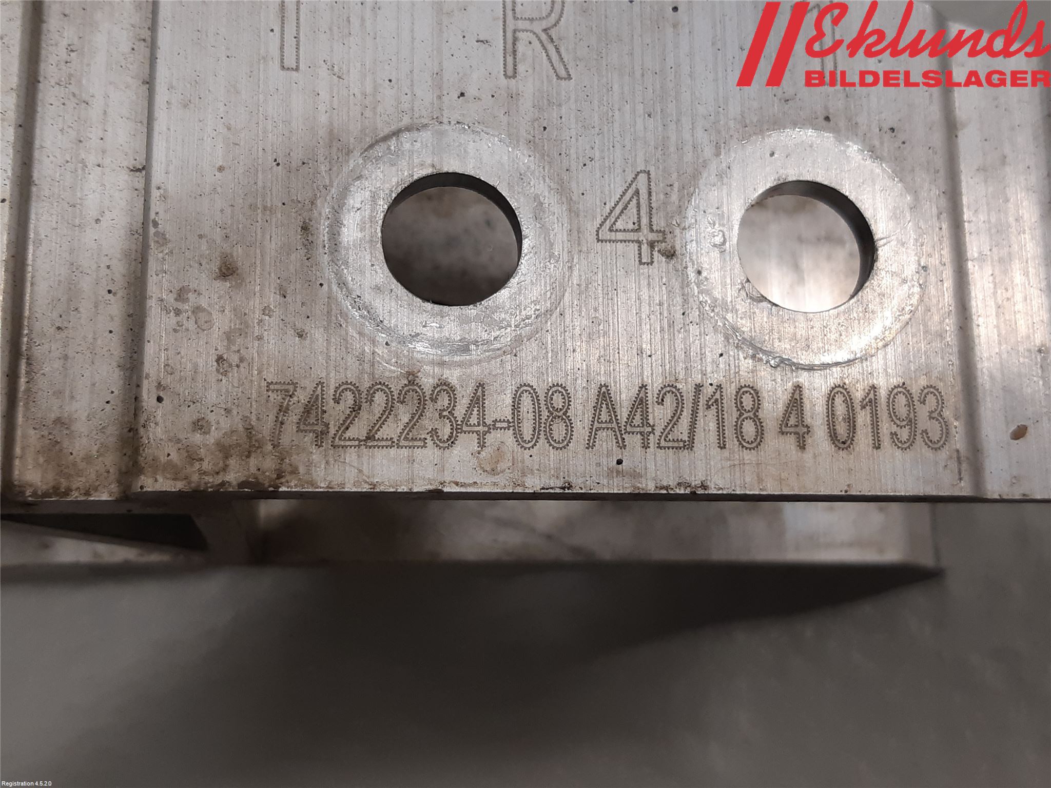 BMW 3 G20/G21/G80/G81 19- Frontplåt