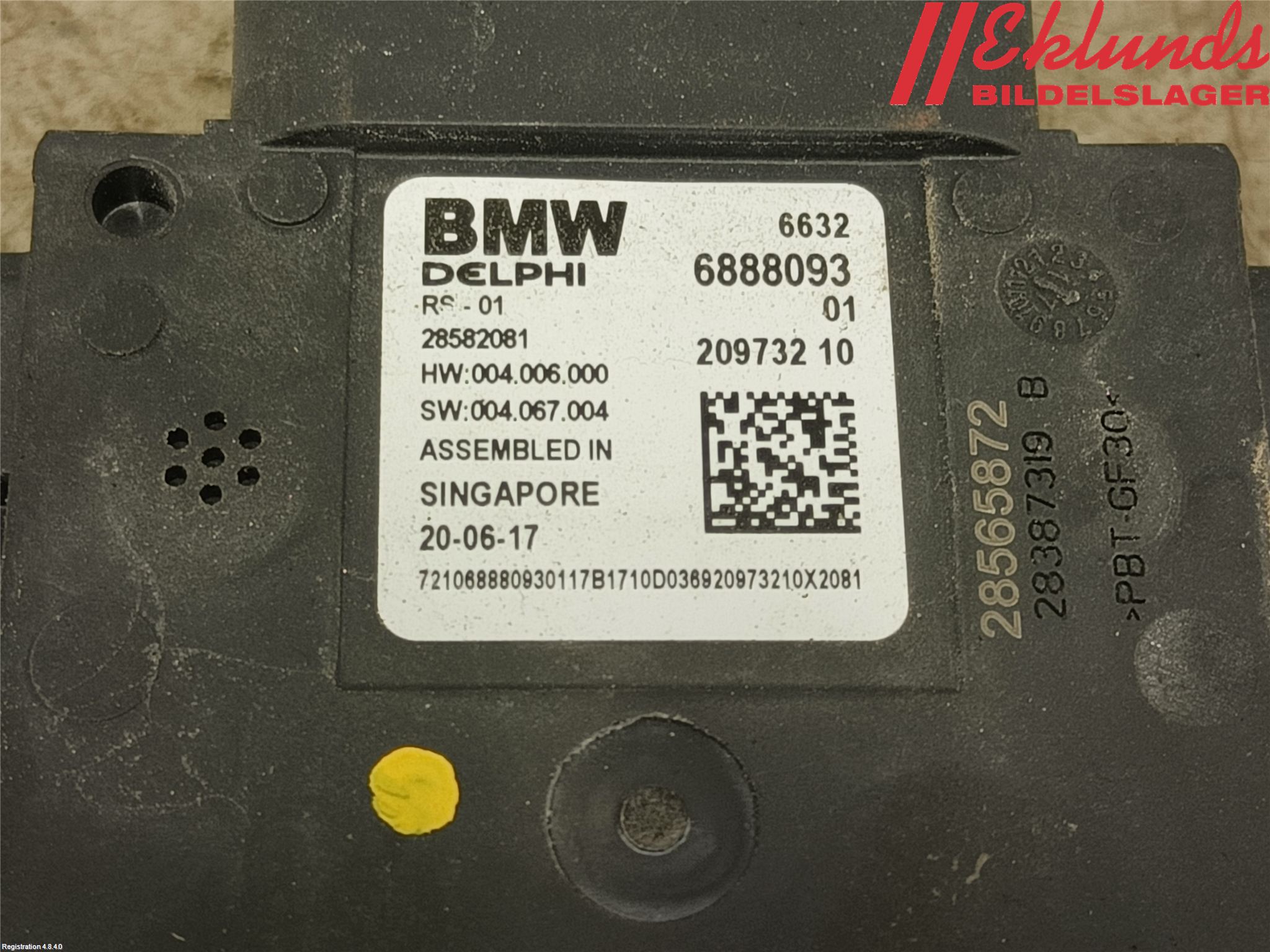 BMW X3 G01 18- Styrenhet Farthållare