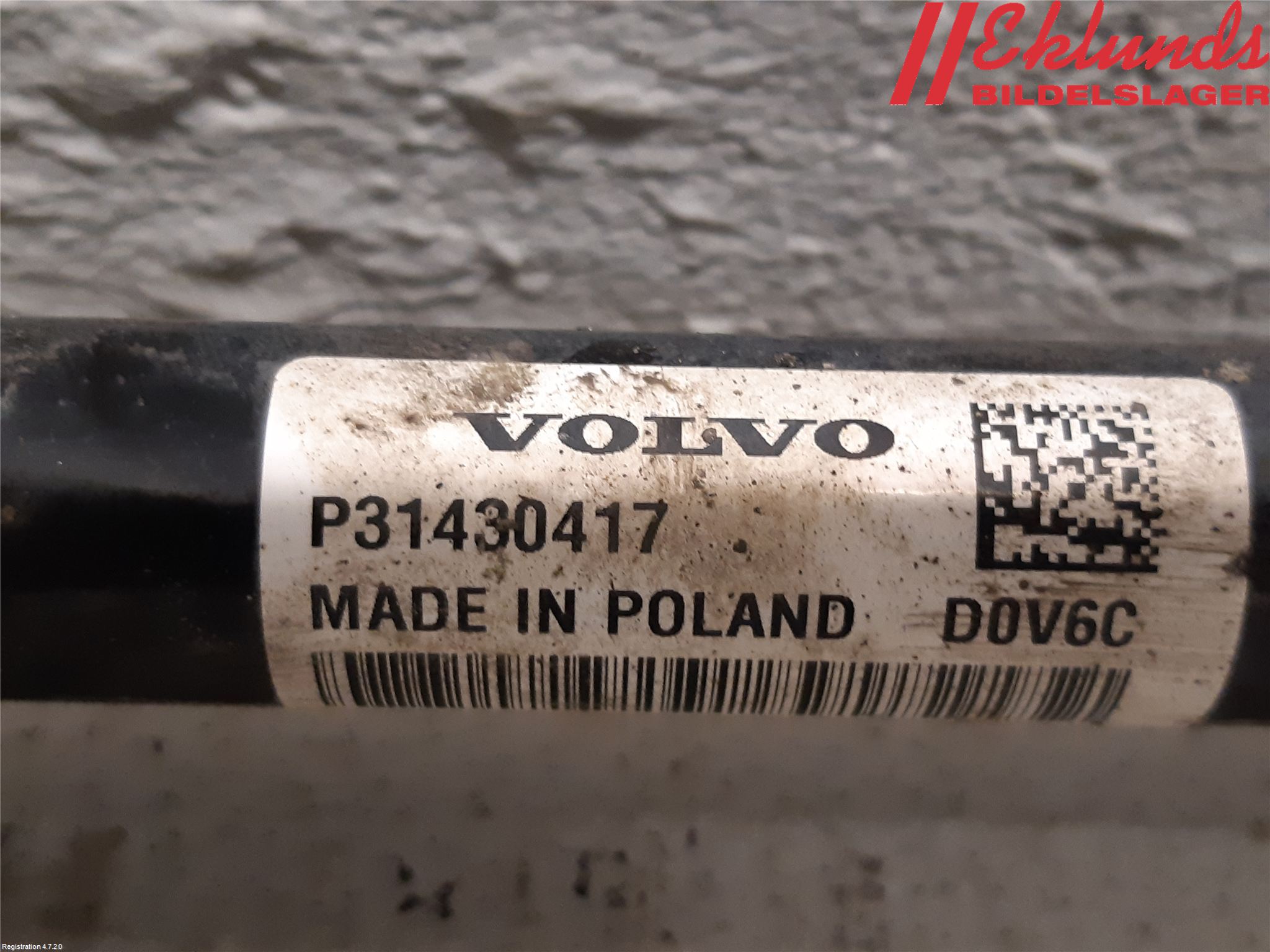 Volvo V90 CROSS COUNTRY 17->> Drivaxel Bak Höger