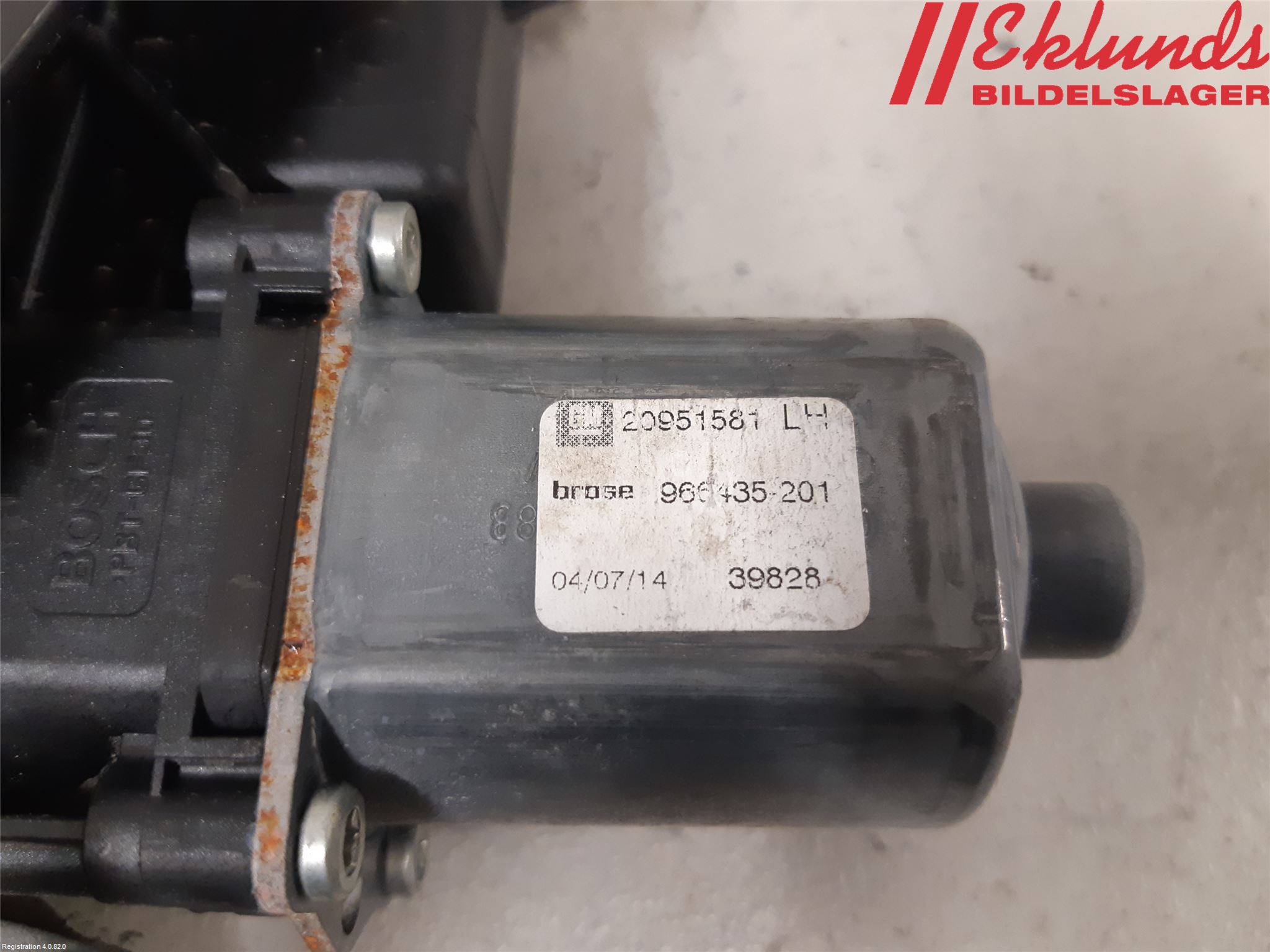 Opel INSIGNIA 09-16 Fönsterhiss El Kompl