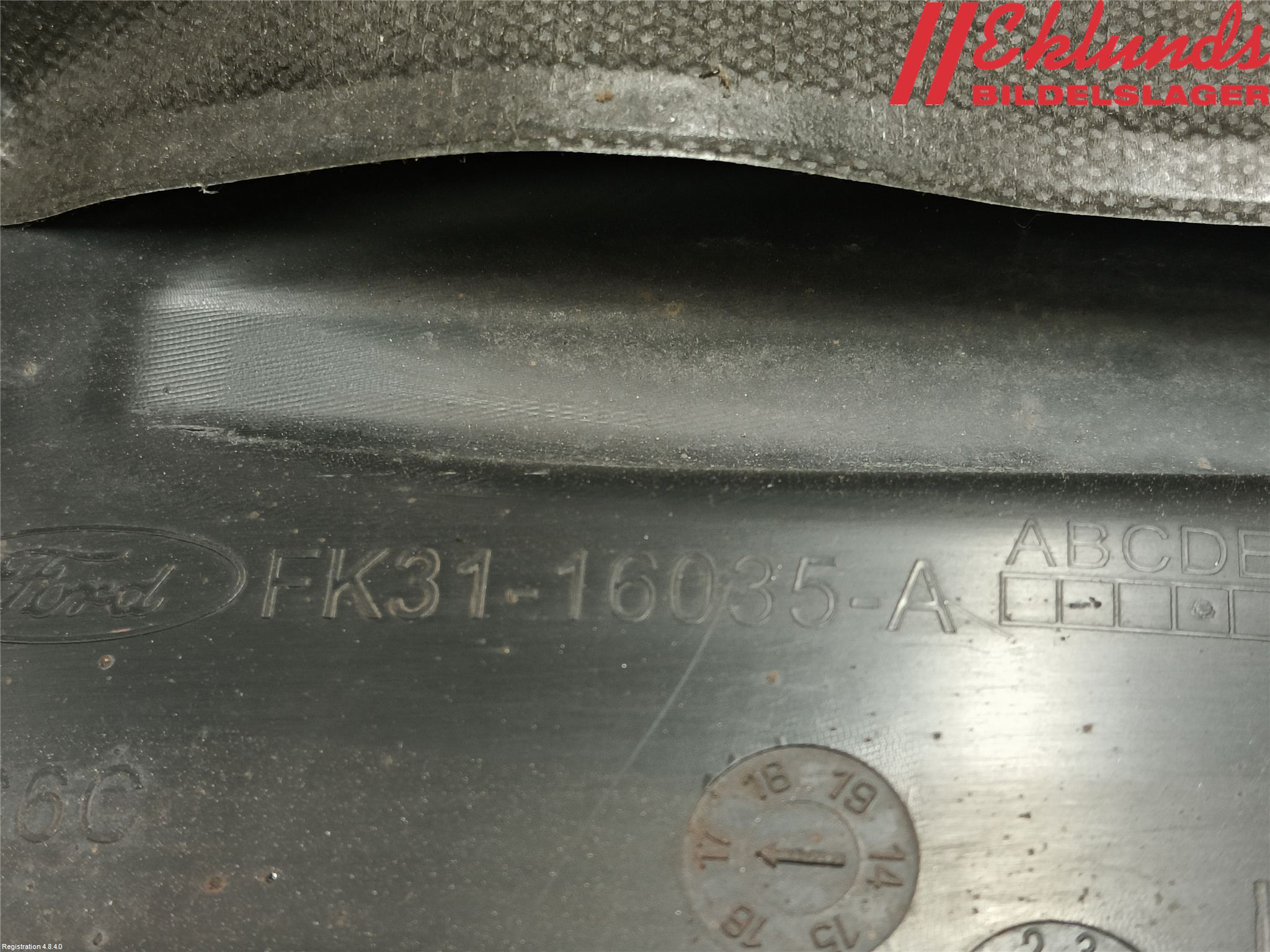 Ford TRANSIT SKÅP/BUSS 14-22 Skärm Inner