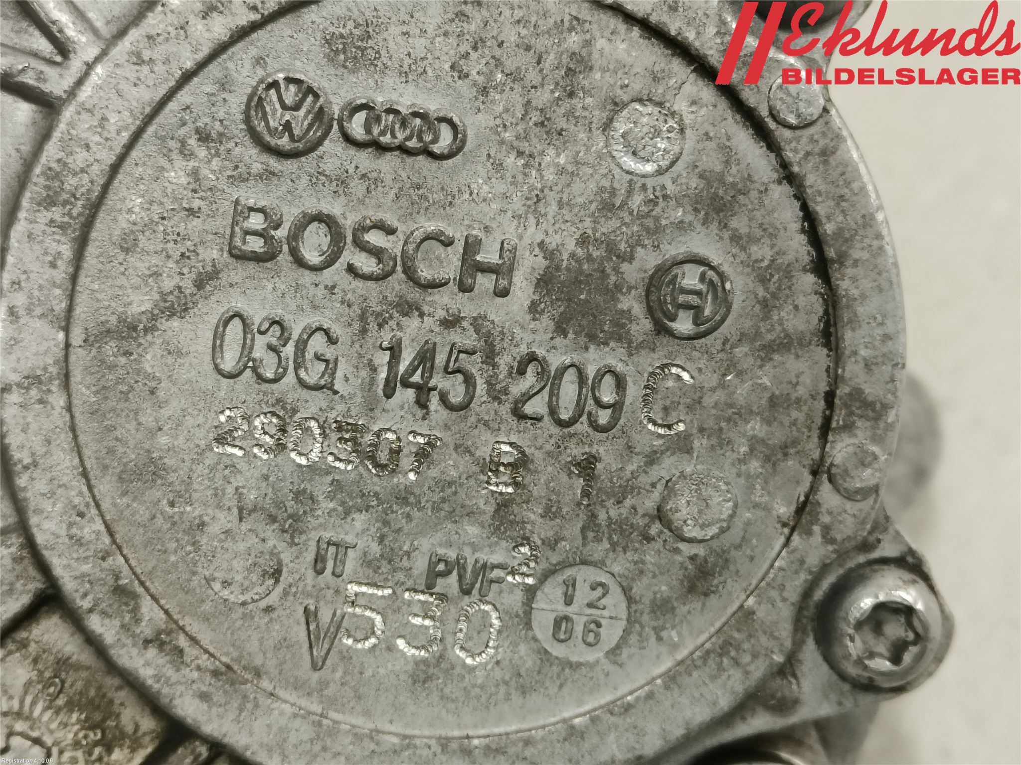 Audi A3/S3 05-13 Bränsle Insppump Diesel