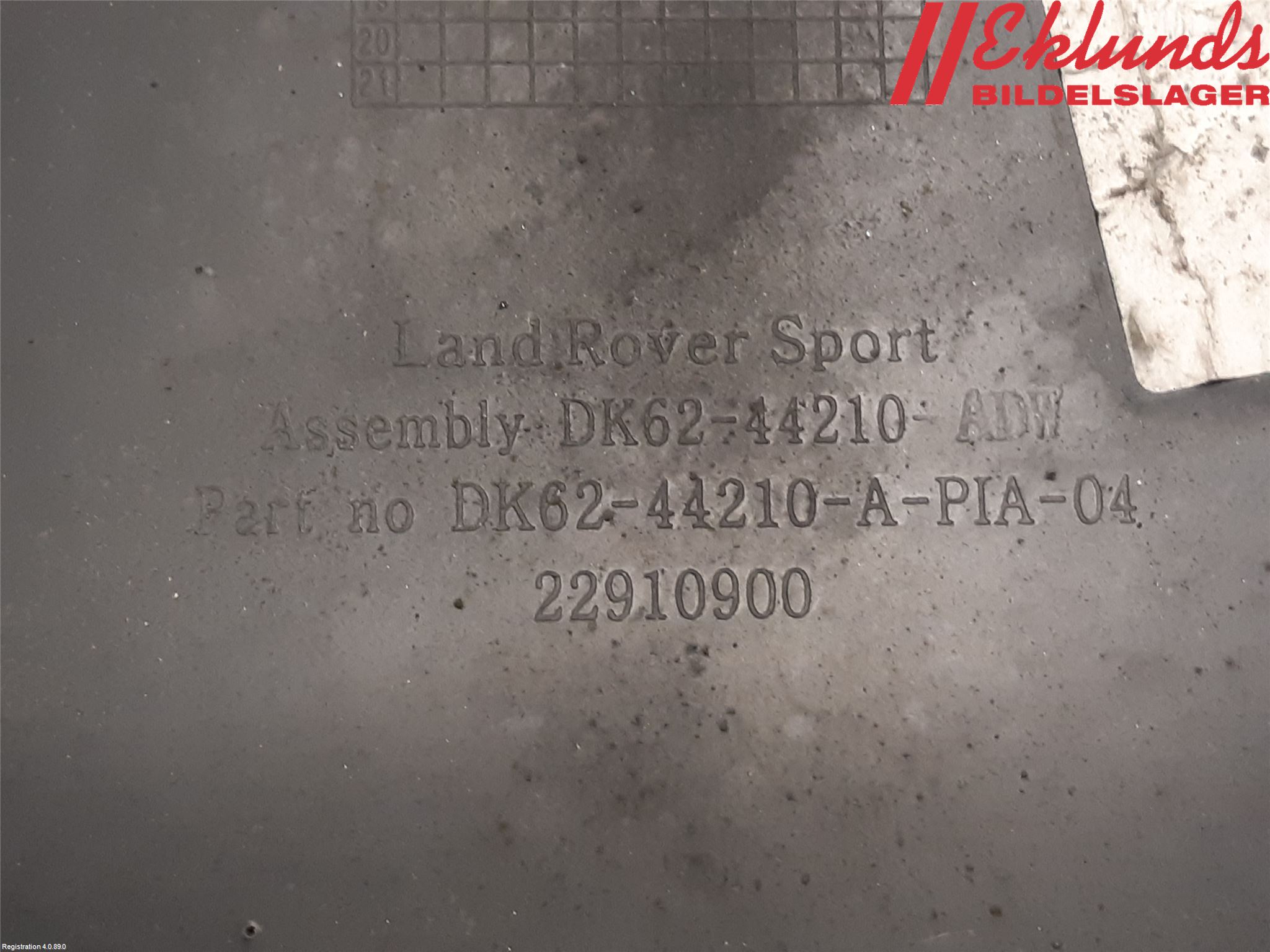 Landrover RANGE ROVER SPORT (L494) 14-22 Spoiler Baklucka