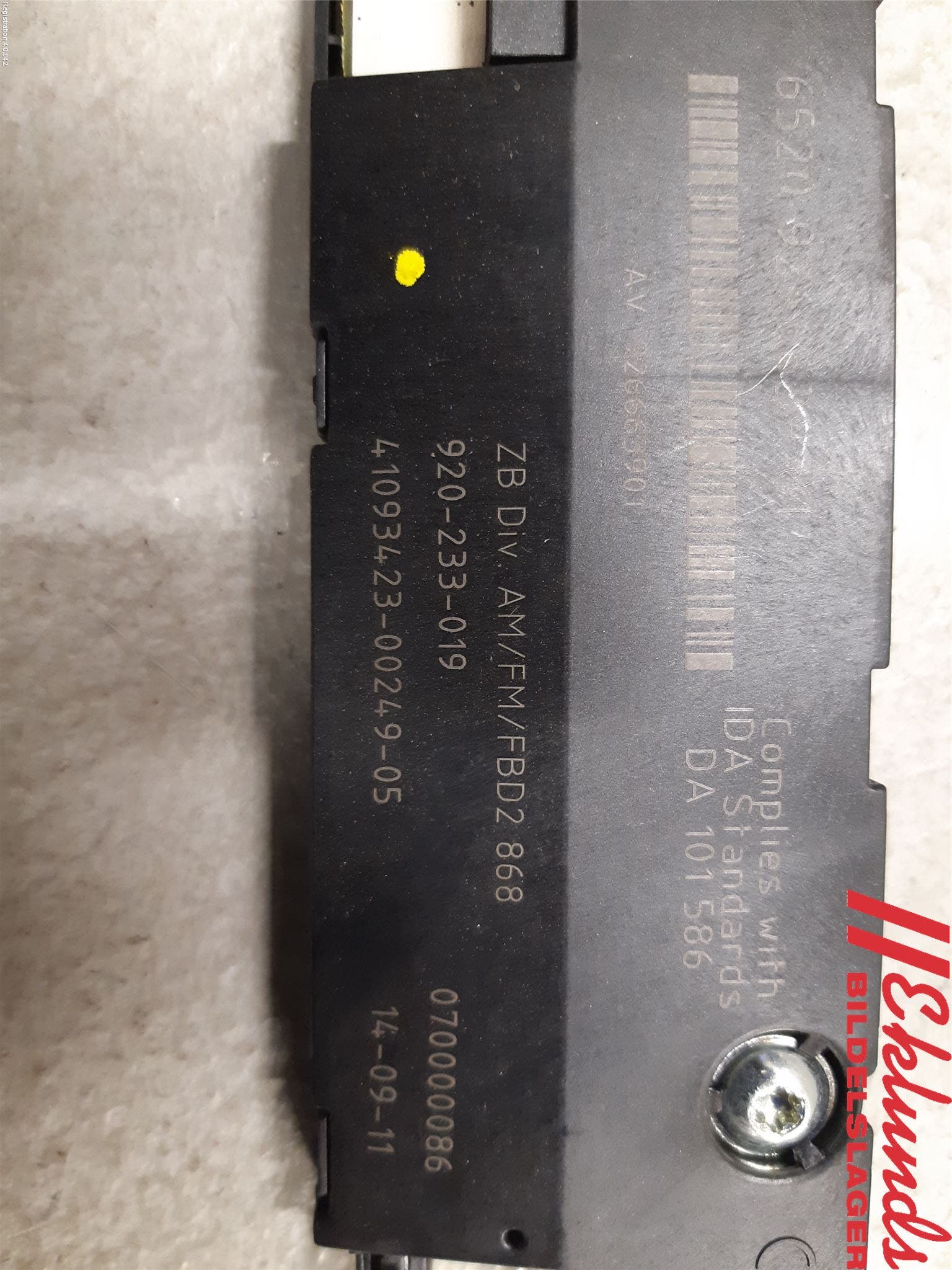 BMW 5 F10/F11/F18 09-17 Antennförstärkare