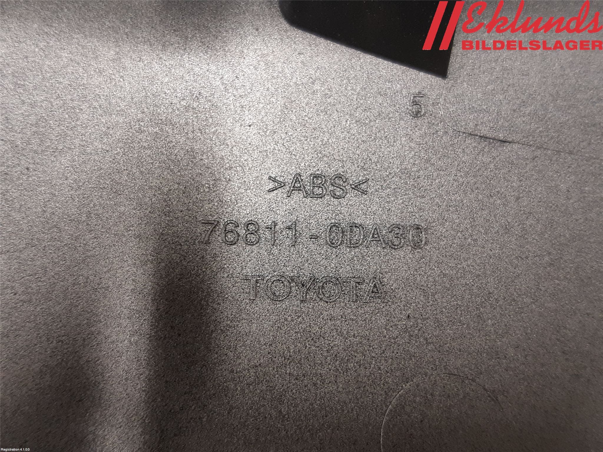 Toyota YARIS XP130 15-20 Reflexramp-Dekorramp