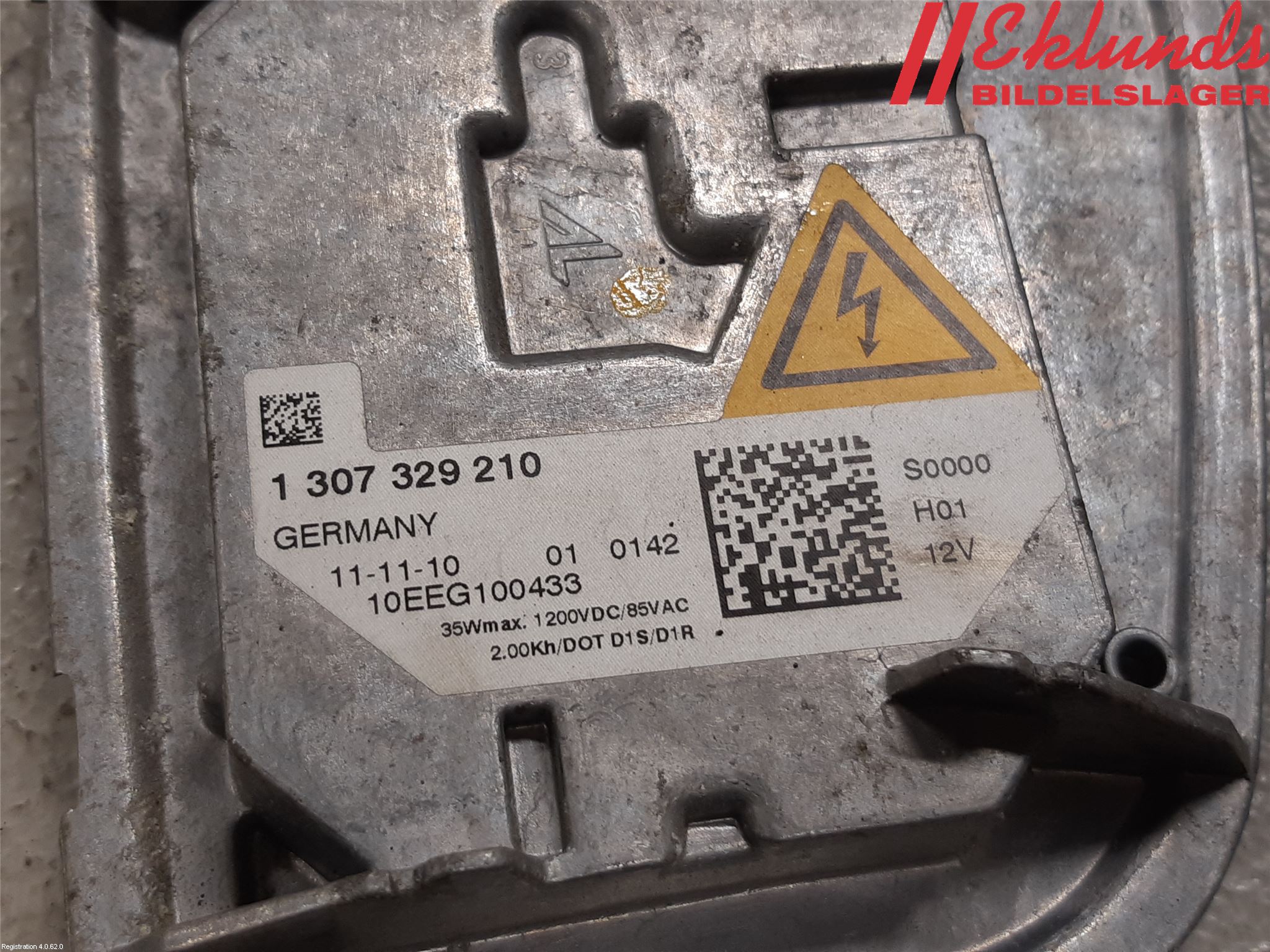 Volvo V50 08-12 Styrenhet Strålkastare